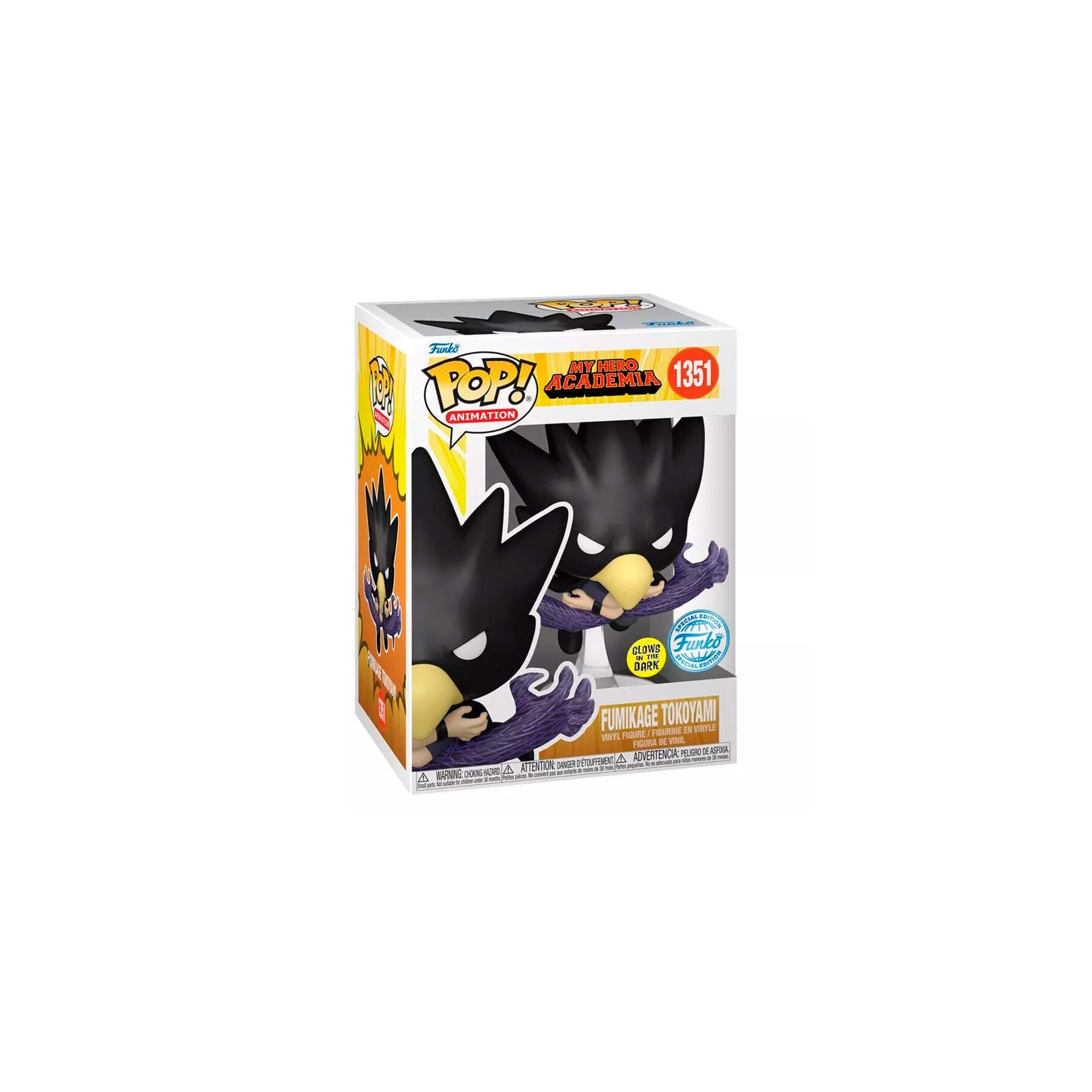 Figura Pop My Hero Academia Fumikage Tokoyami Exclusive