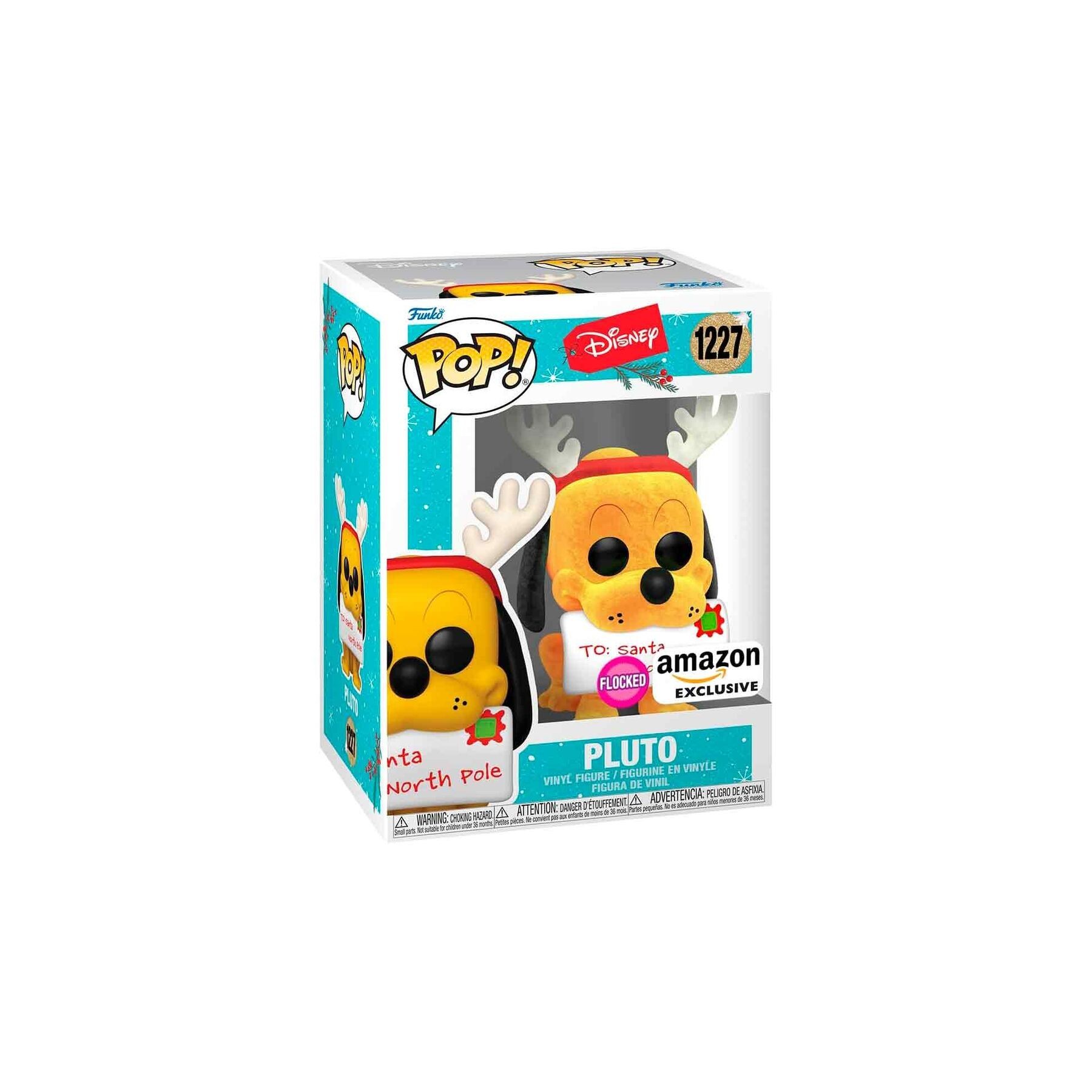 Figura Pop Disney Holiday Pluto Exclusive