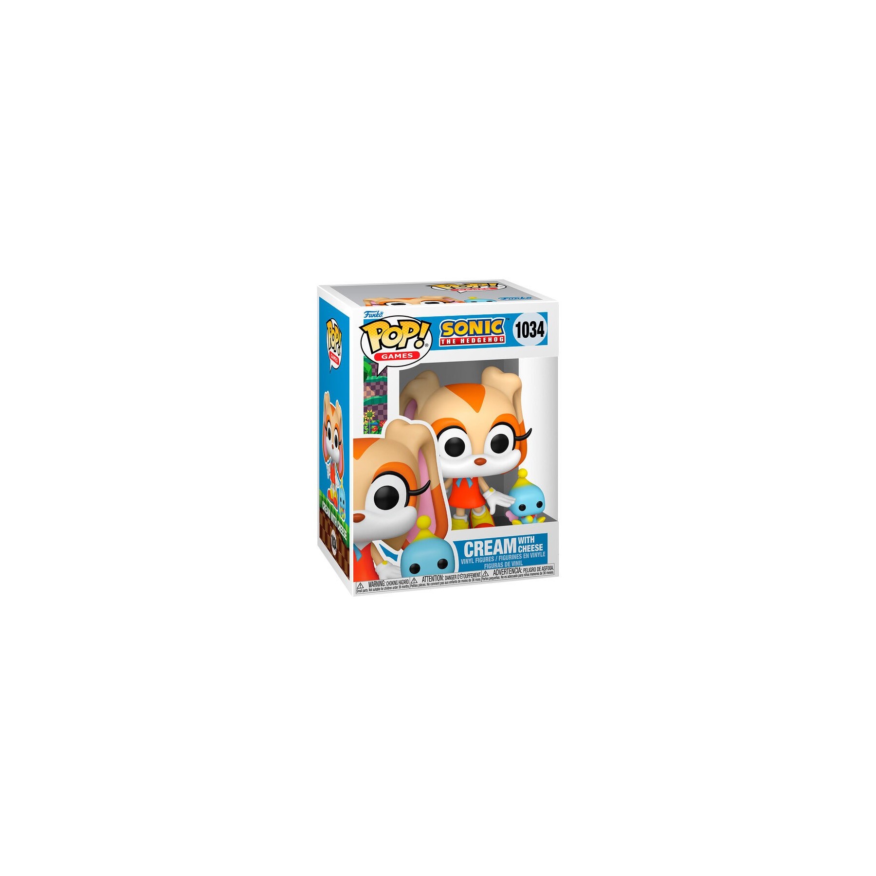 Figura Pop Sonic The Hedgehog Cream With Cheese
