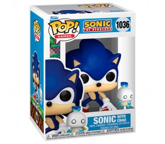 Figura Pop Sonic The Hedgehog Sonic With Chao