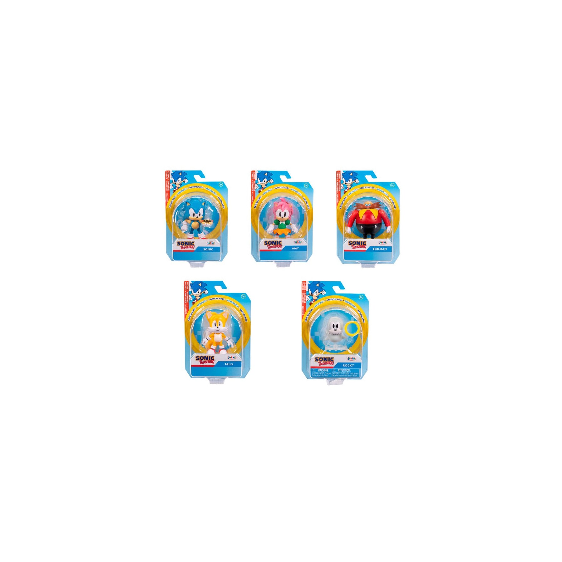 Figura Wave 19 Sonic The Hedgehog 6Cm Surtido 8 Unidades