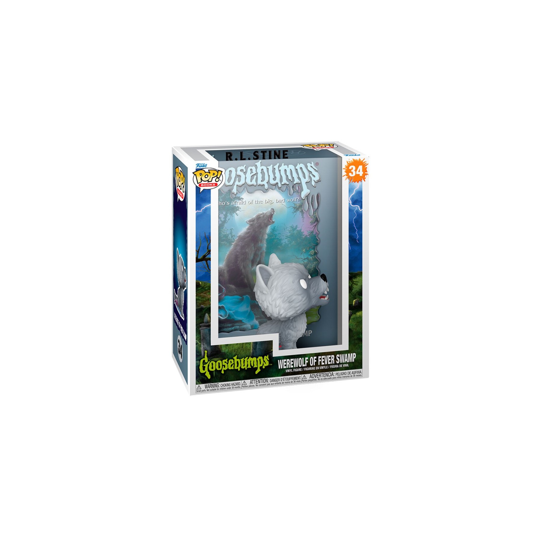 Figura Pop Covers Goosebumps Covers Werewolf Of Fever Swamp