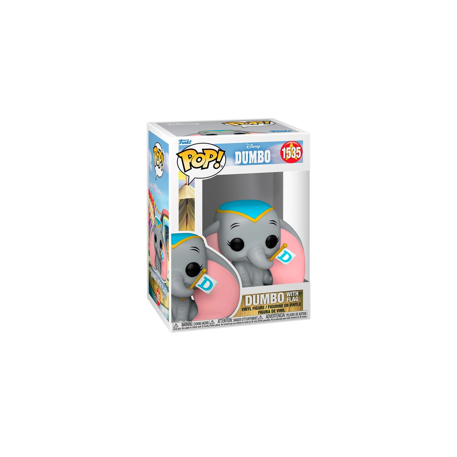 Figura Pop Disney Dumbo - Dumbo With Flag