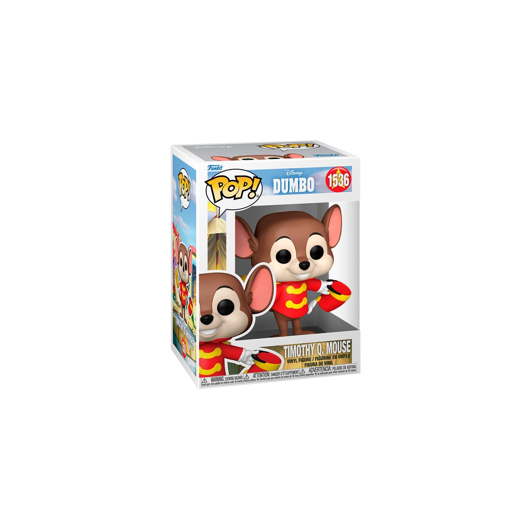 Figura Pop Disney Dumbo Timothy Q Mouse