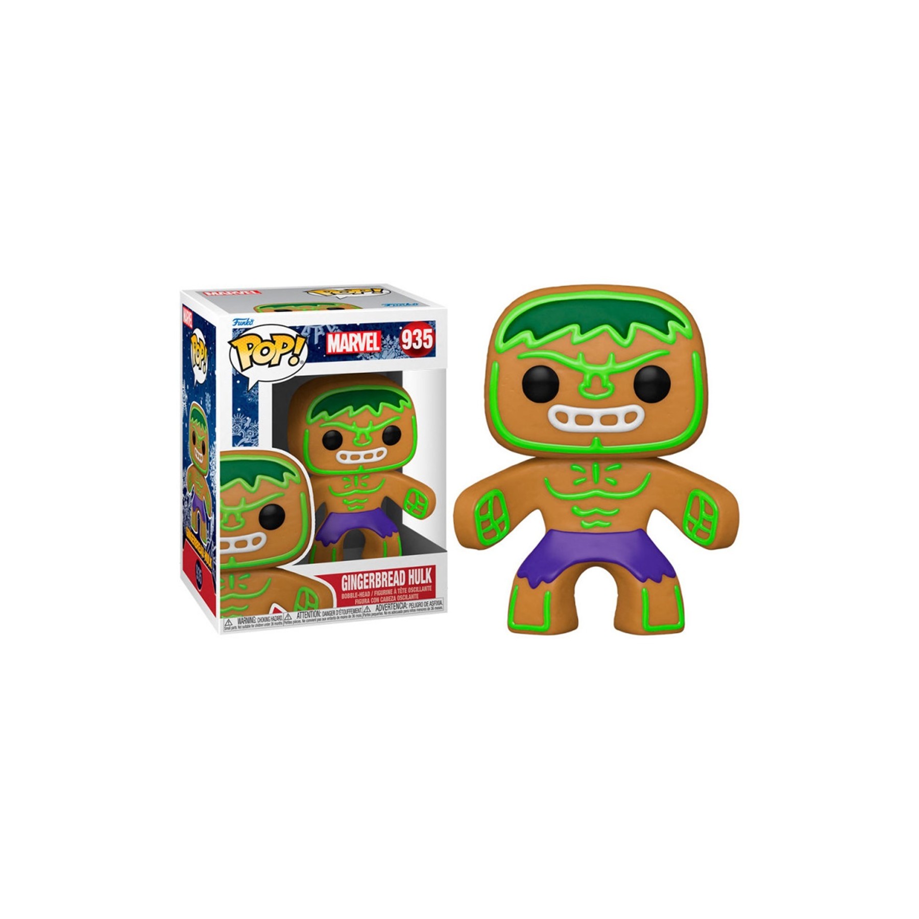 Figura Pop Marvel Holiday Hulk