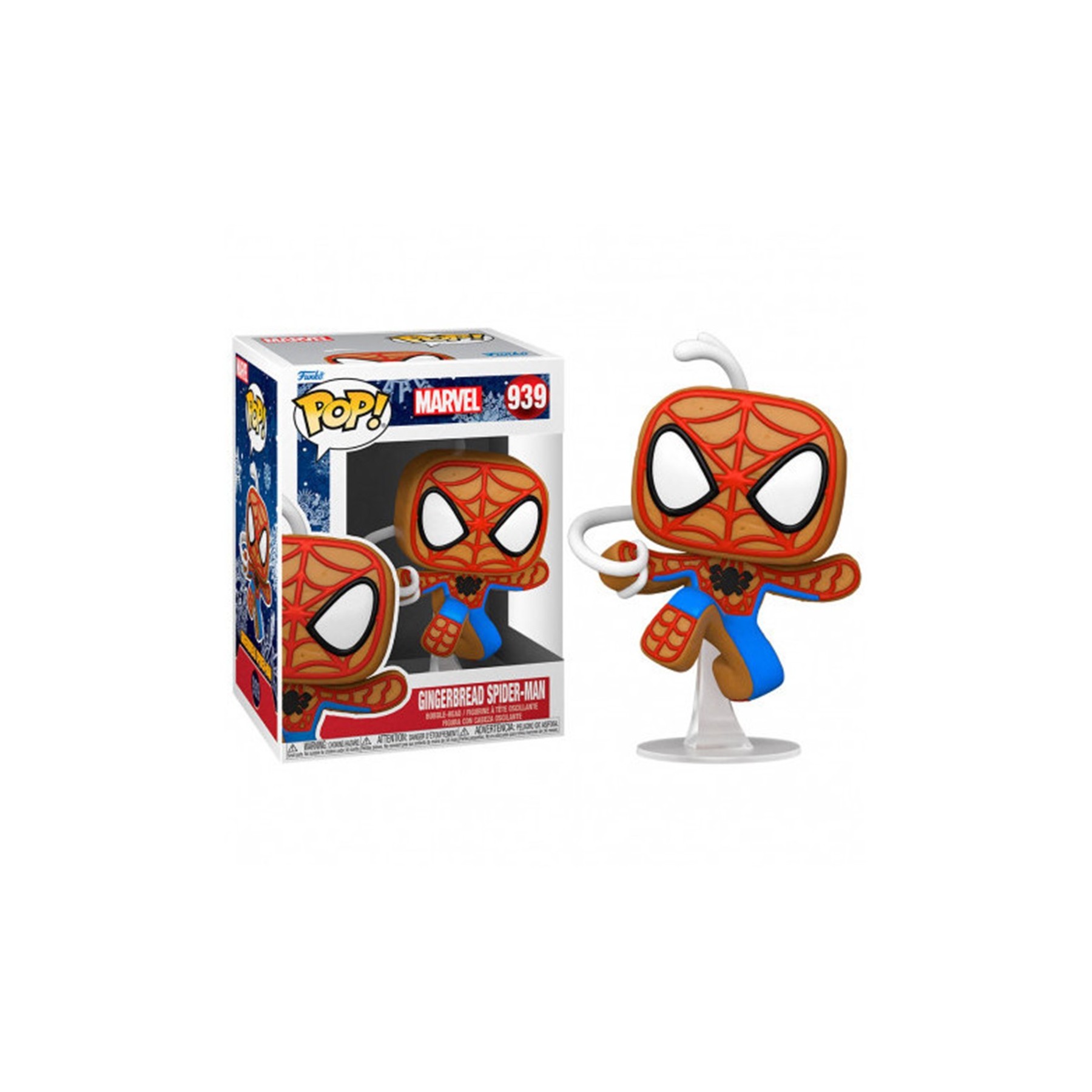 Figura Funko Pop Marvel Holiday Spider-Man