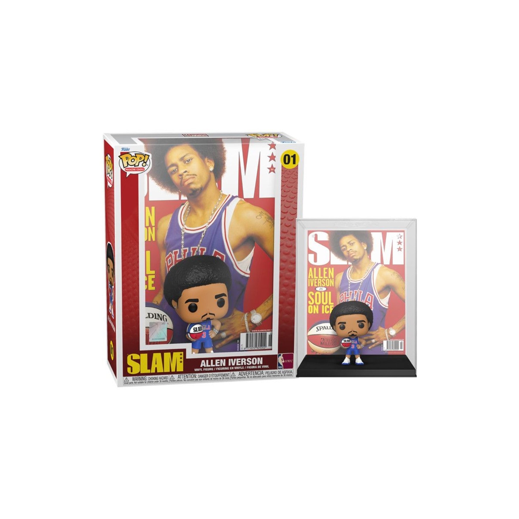 Figura Funko Pop Magazine Covers Nba Slam Allen Iverson