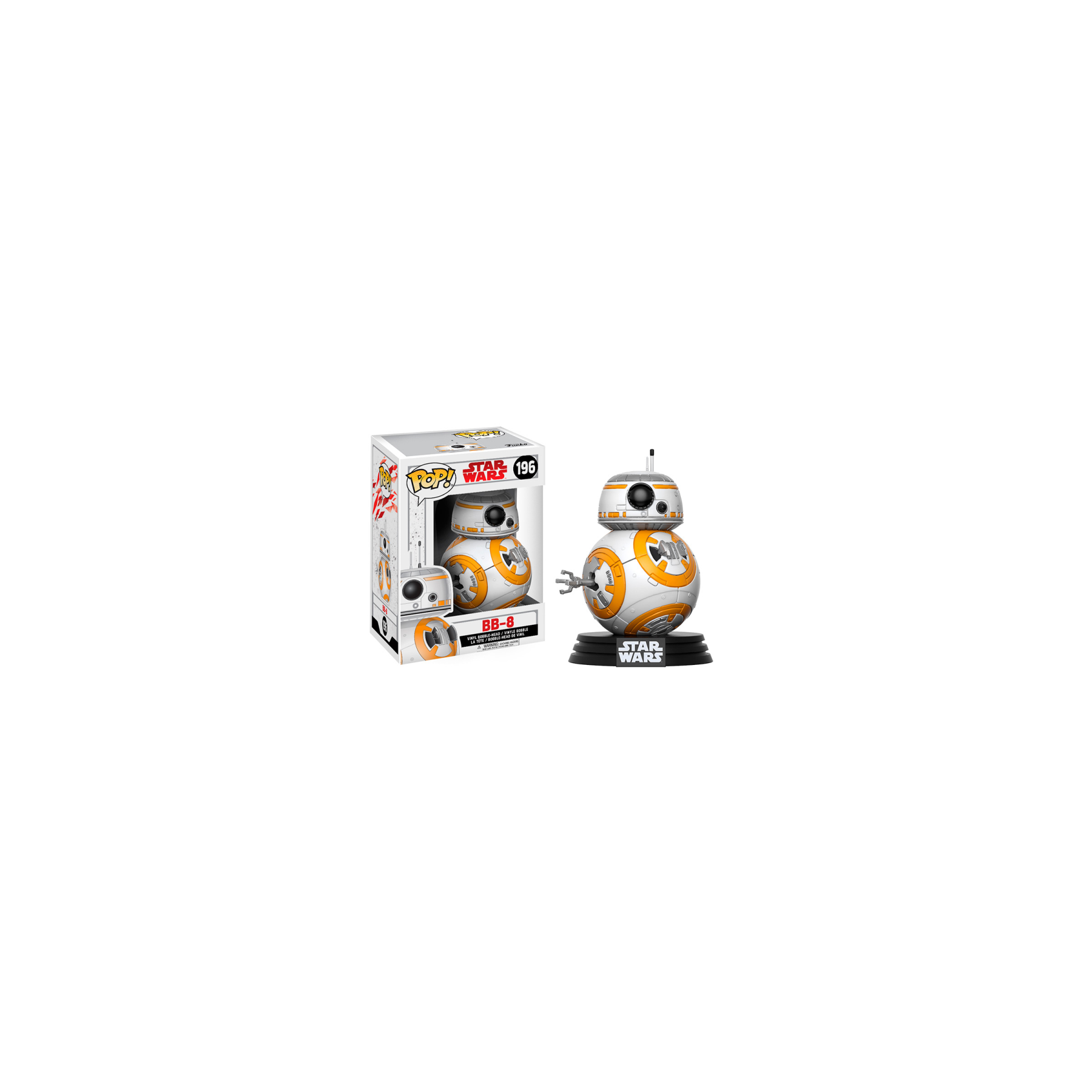 Funko pop star wars episode 8 bb-8