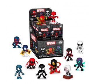 Figura Mystery Mini Marvel Spider-Man Surtido 12 Unidades