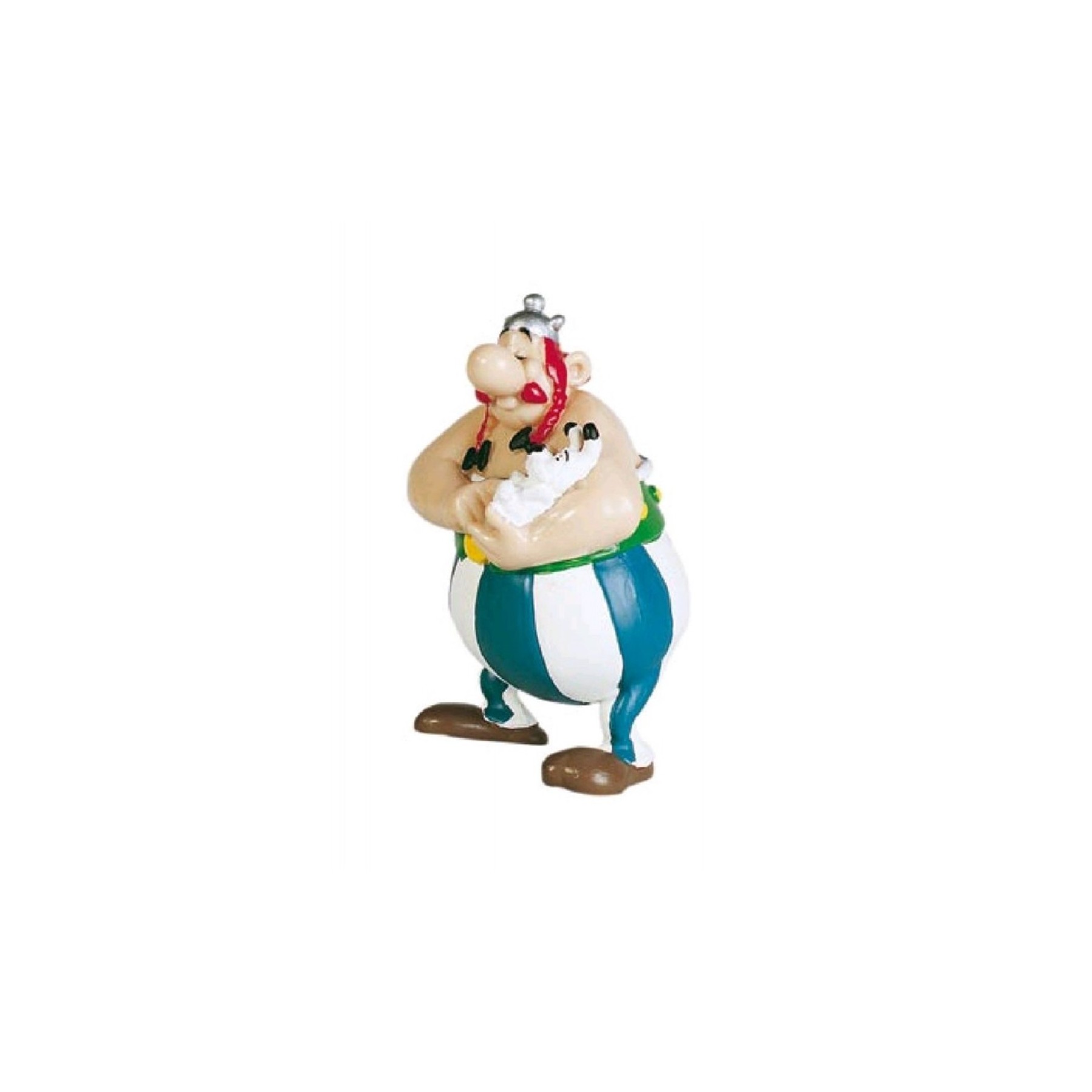 Figura Plastoy Asterix & Obelix Obelix Con Idefix Pvc 12 Cm