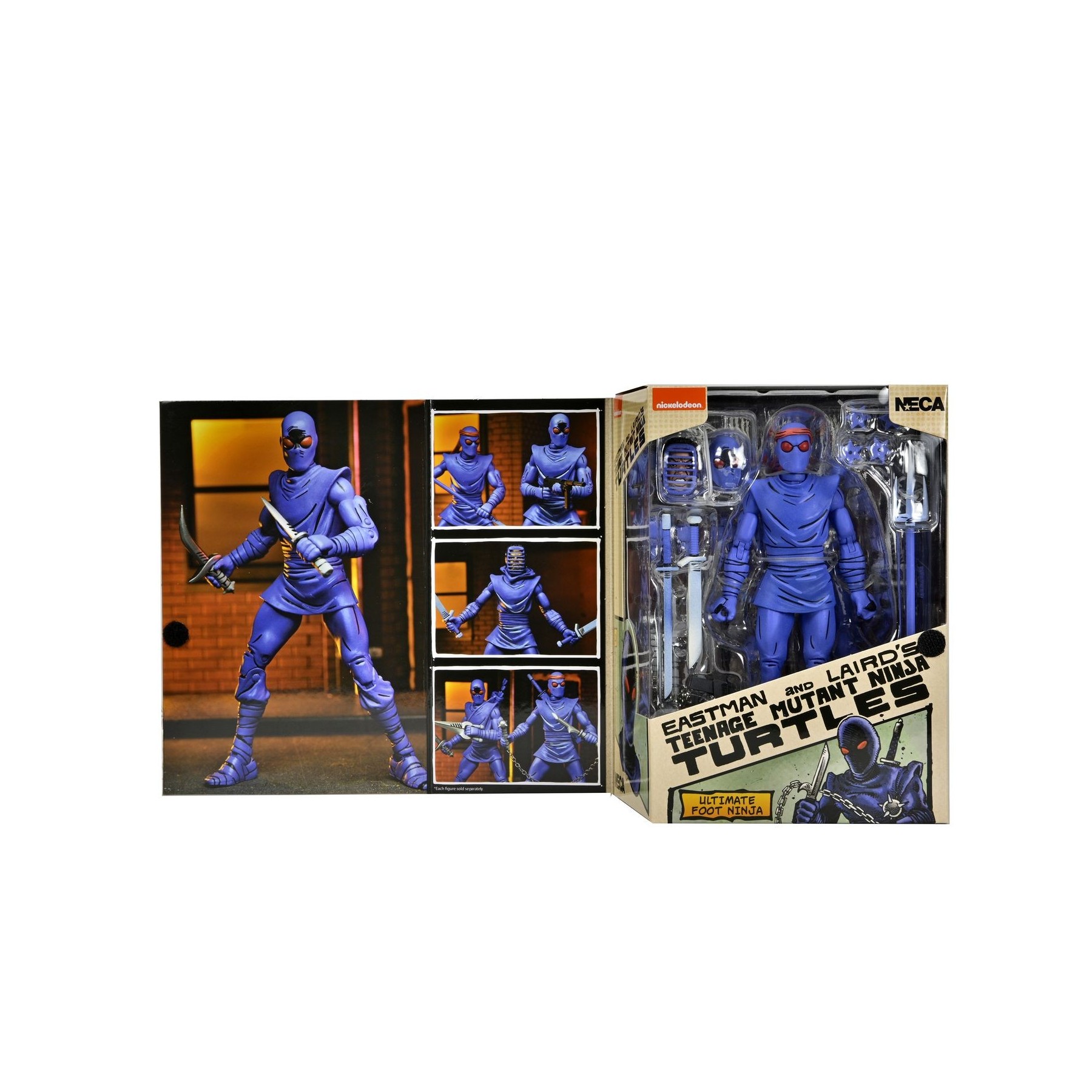 Figura Neca Tortugas Ninja (Mirage Comics) Ultimate Foot Nin