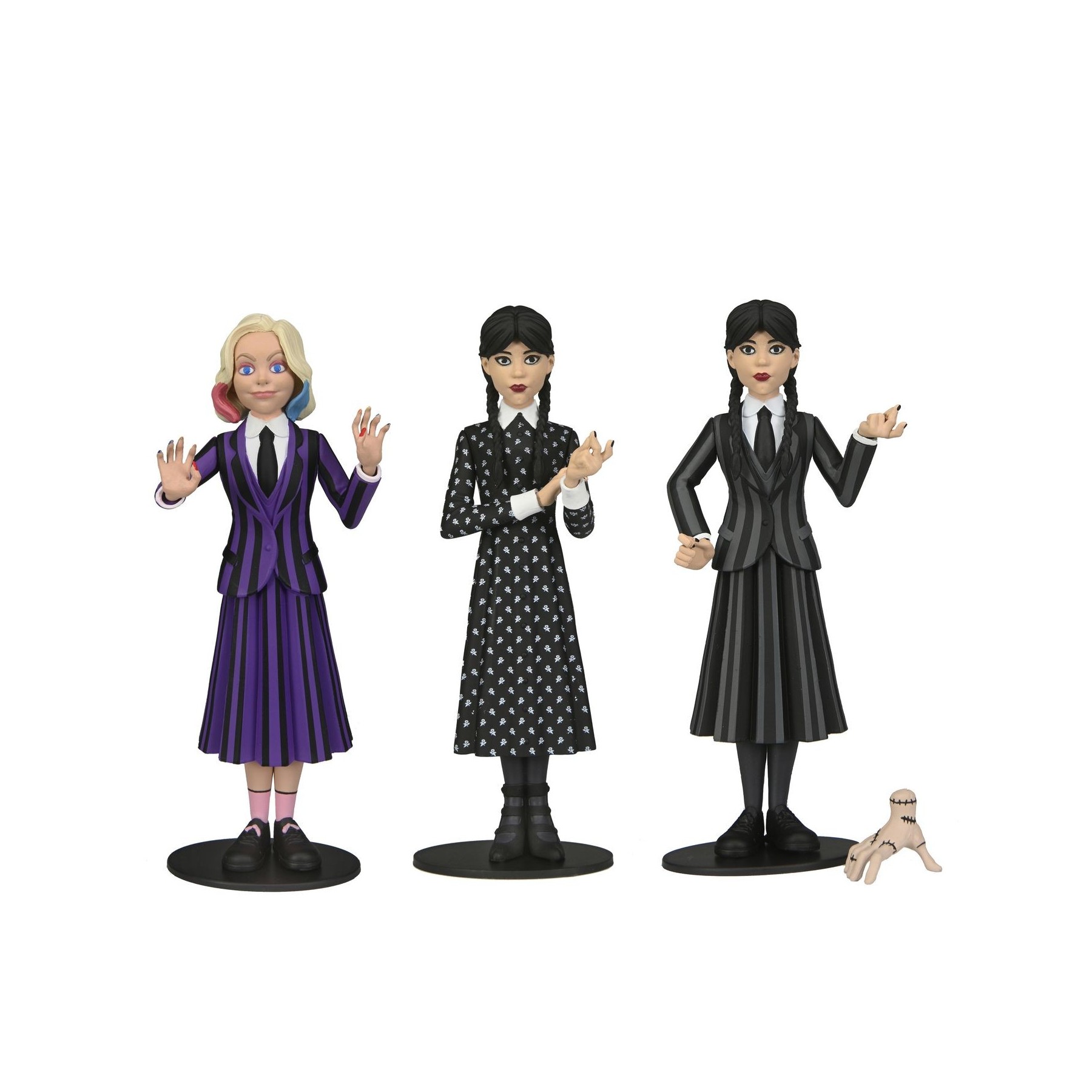 Surtido Figuras Neca Wednesday Addams Toony Terrors