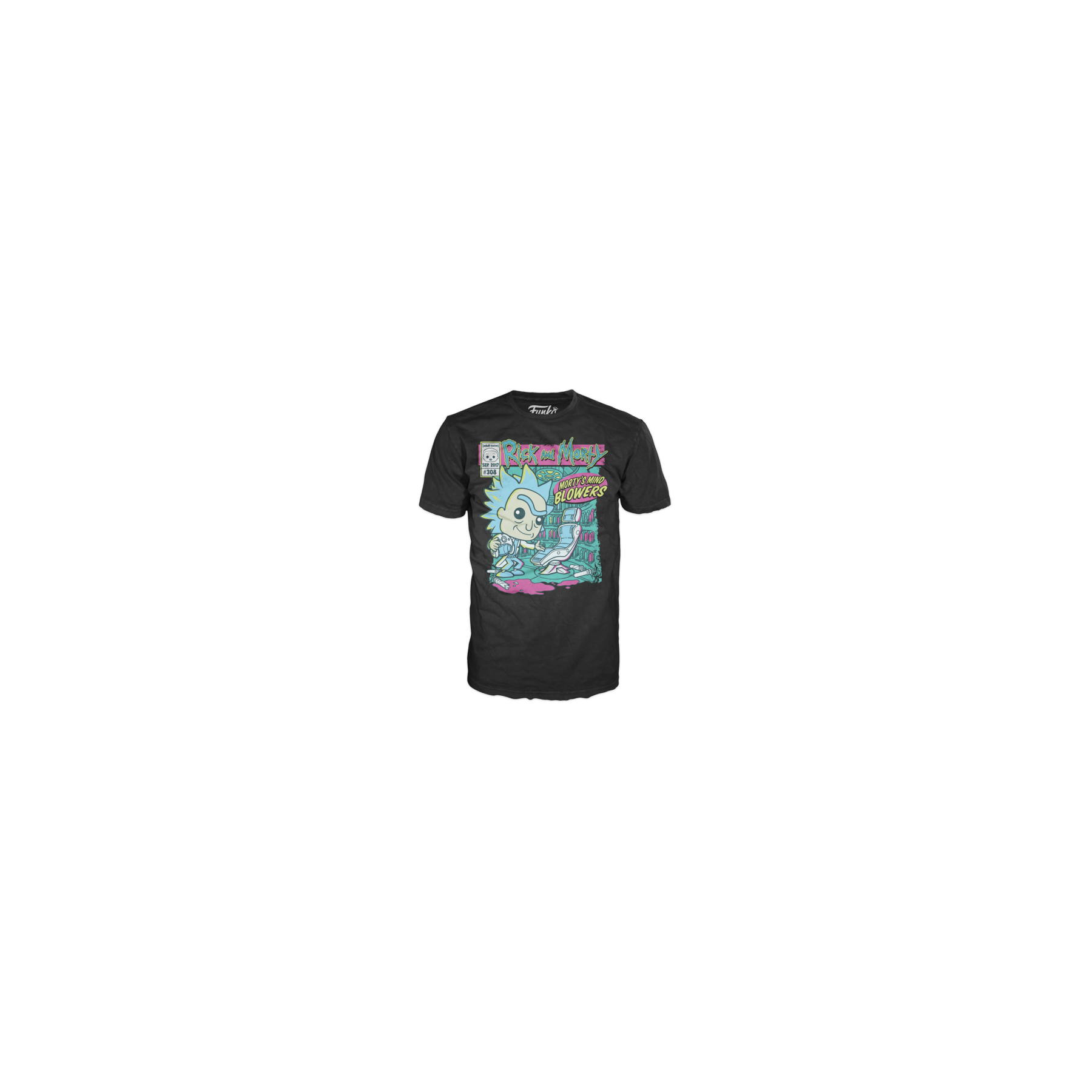 Camiseta Funko Series Tv Rick & Morty Morty Mind Blowers 645