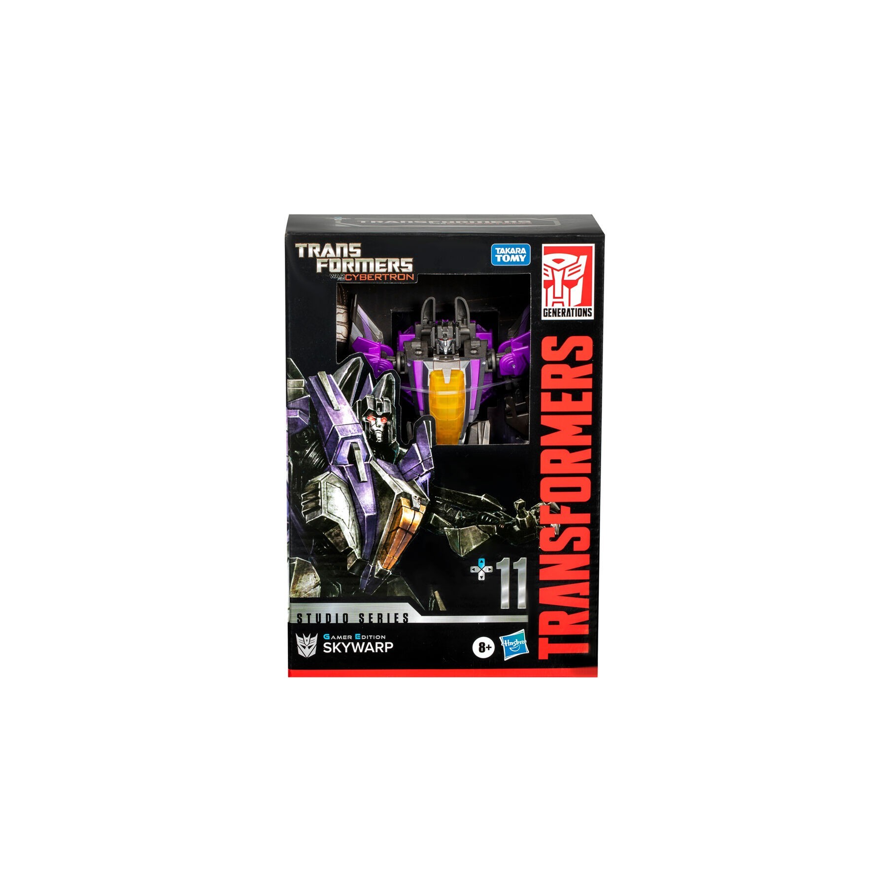 Figura Skywarp Studio Series Gamer Edition Cybertron Transfo