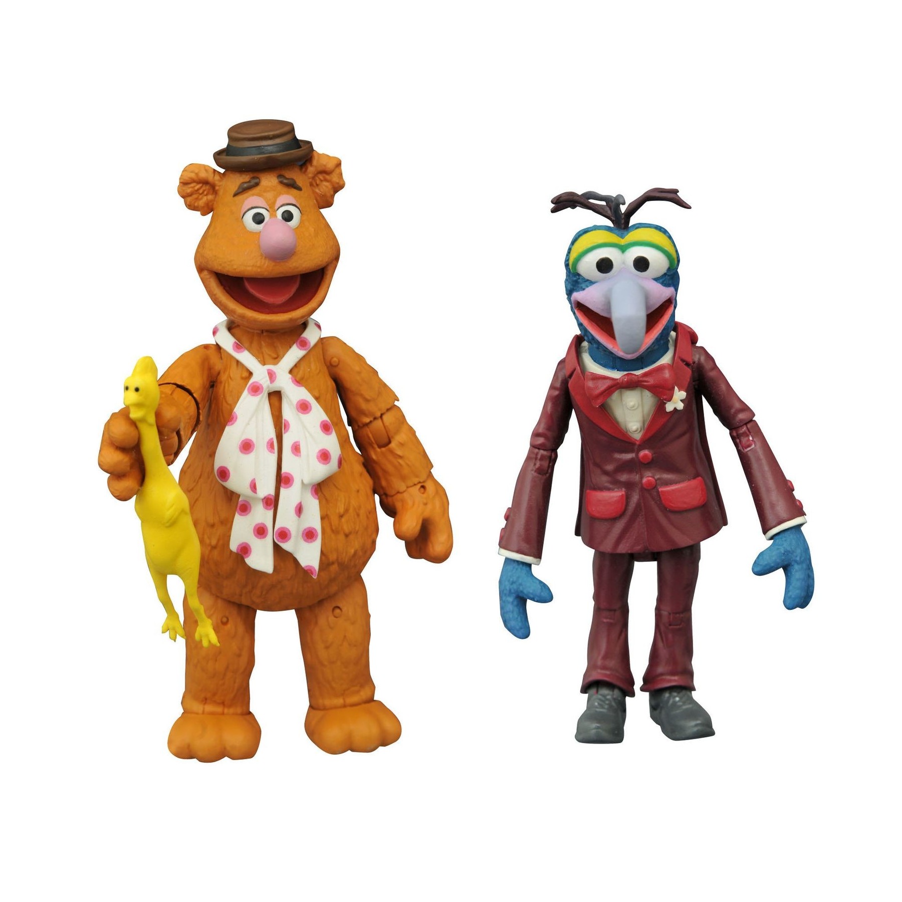 Set De 2 Figuras Diamond Select Toys The Muppets Los Teleñec