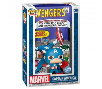 Figura Pop Comic Cover Marvel Los Vengadores Avengers Capita