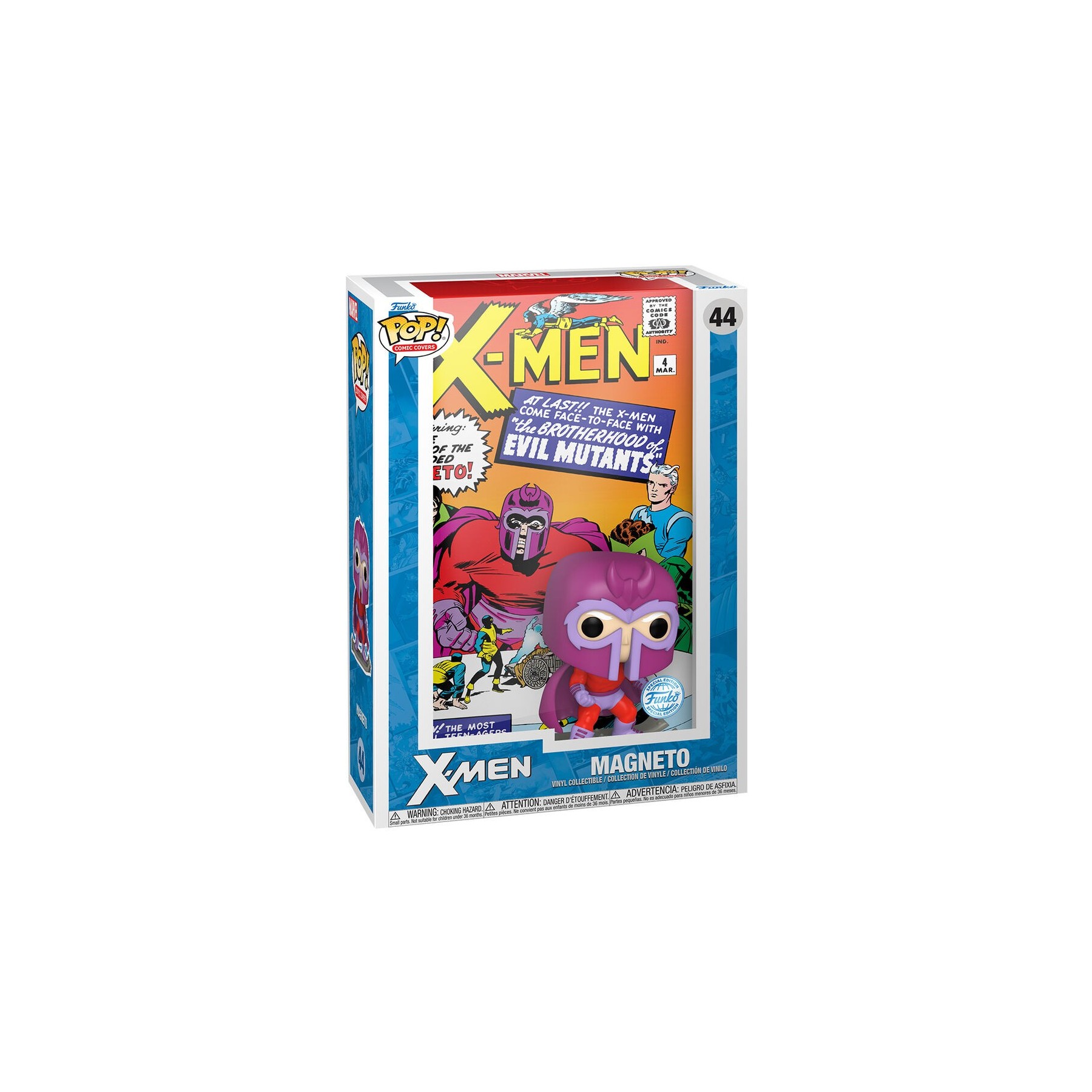 Figura Pop Comic Cover Marvel X-Men Magneto Exclusive