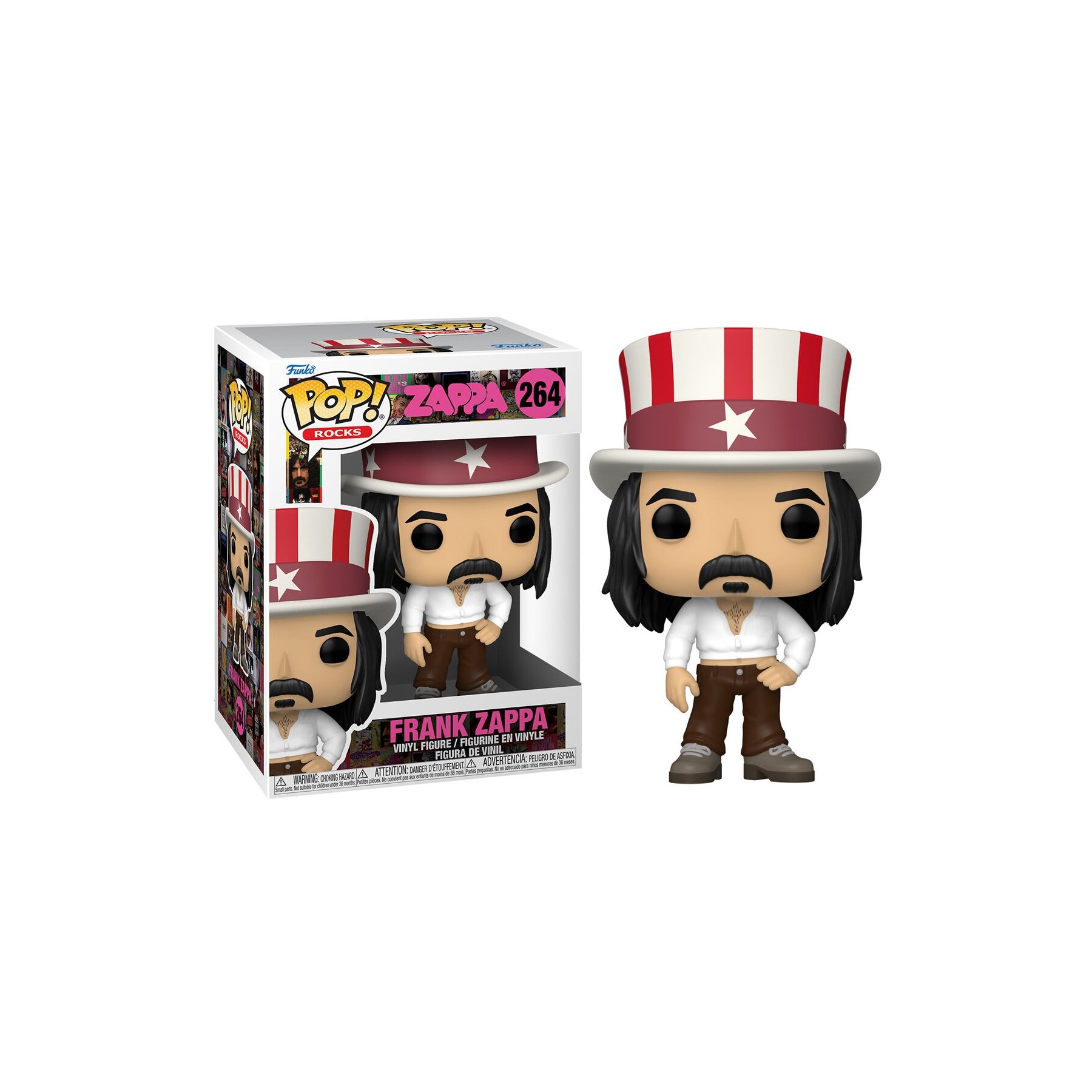 Funko Pop Estrellas Del Rock Frank Zappa 61439