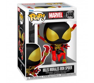 Figura Pop Marvel Miles Morales Iron Spider