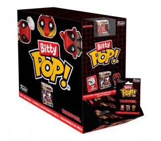 Figura Mystery Bitty Pop Marvel Deadpool Surtido 32 Unidades