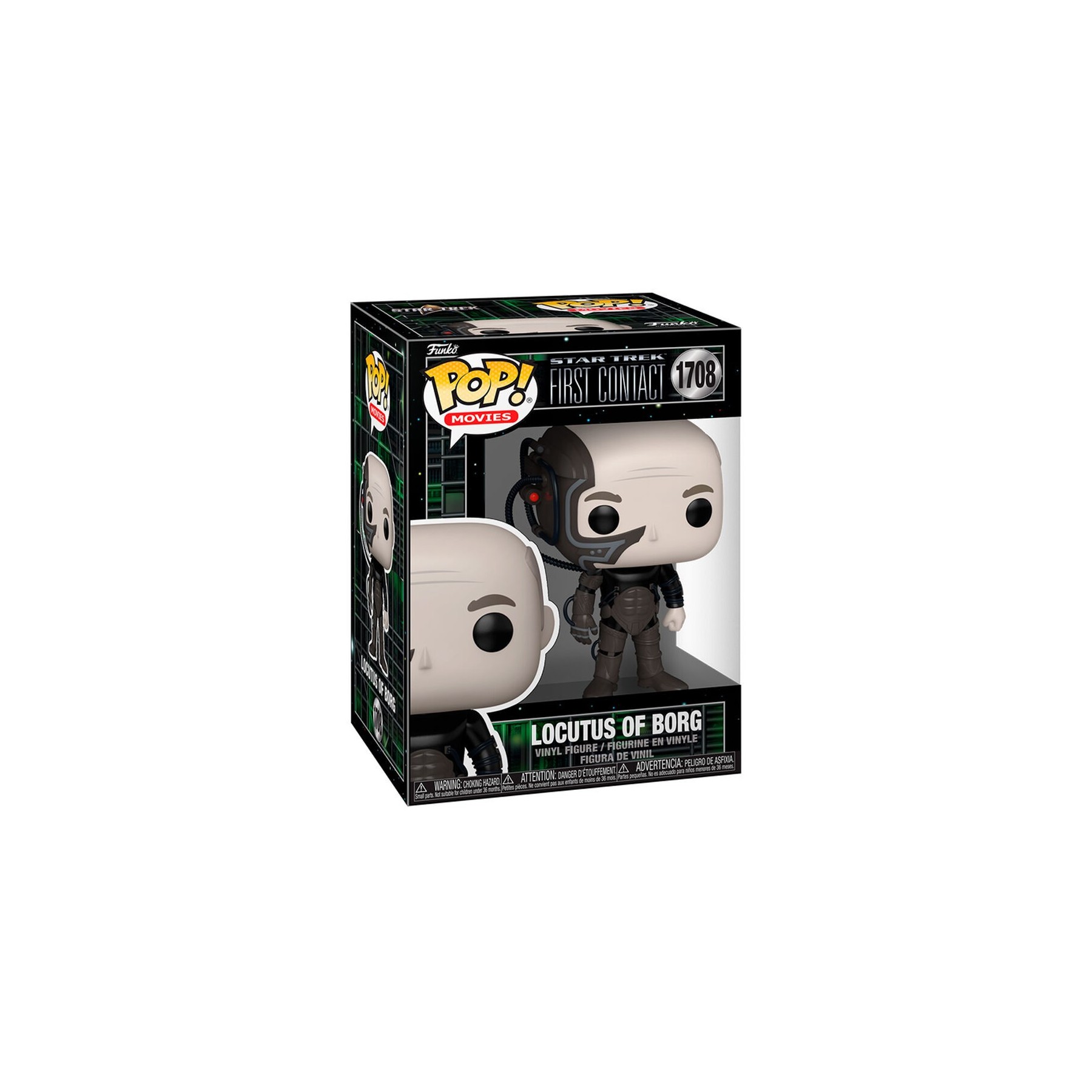 Figura Pop Star Trek Primer Contacto Locutus Of Borg