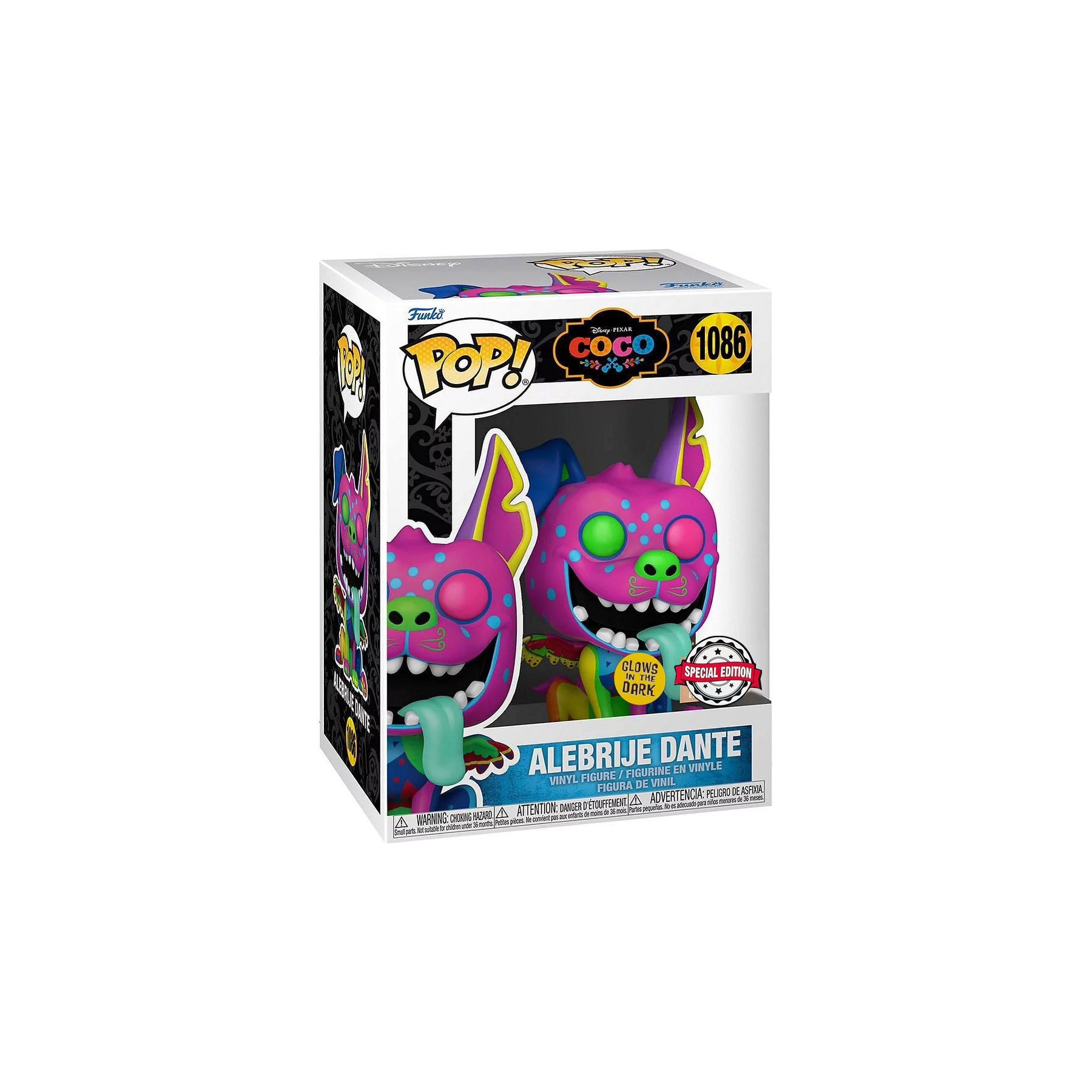 Figura Pop Disney Coco Alebrije Dante Exclusive