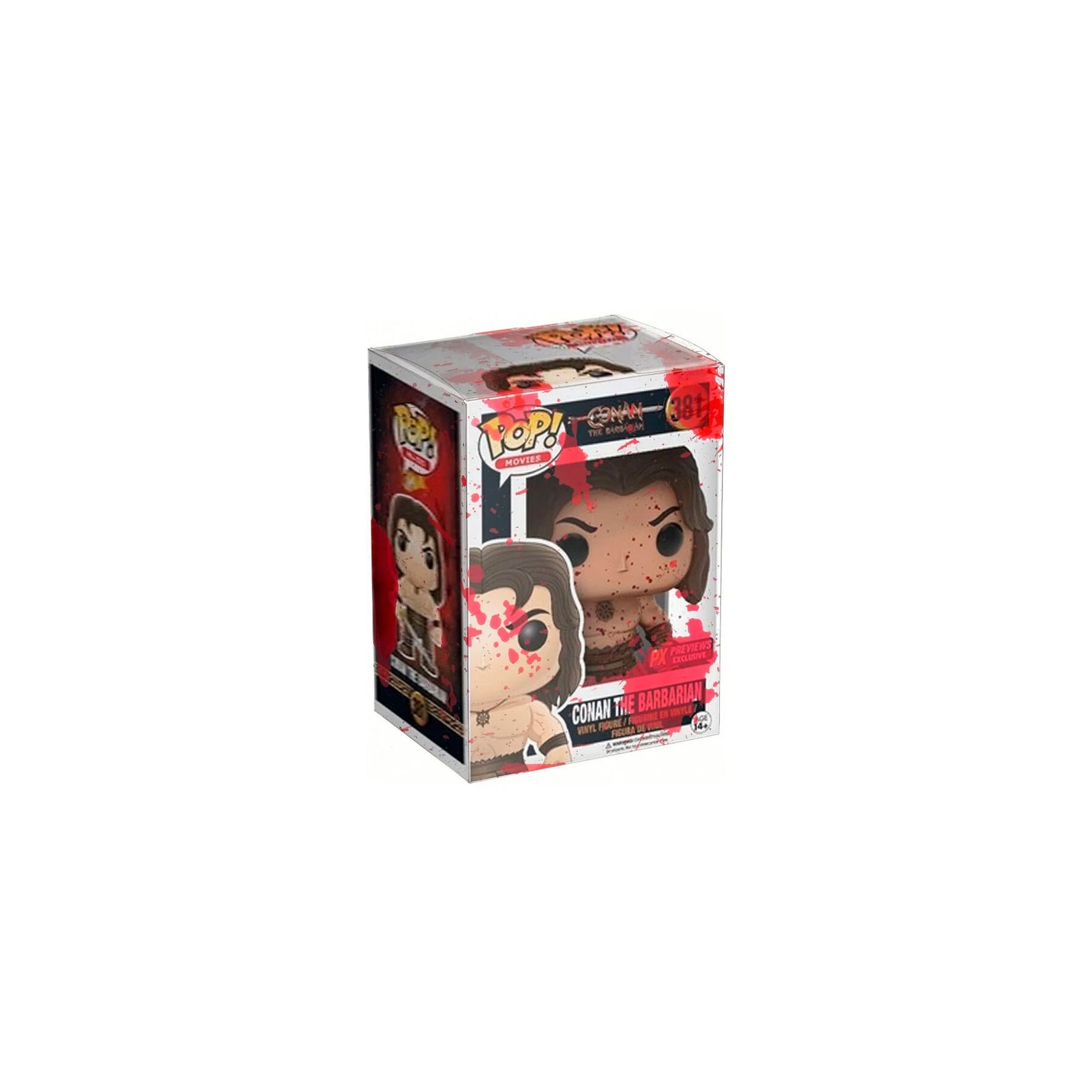 Set 10 protectores Efecto Sangre Funko POP