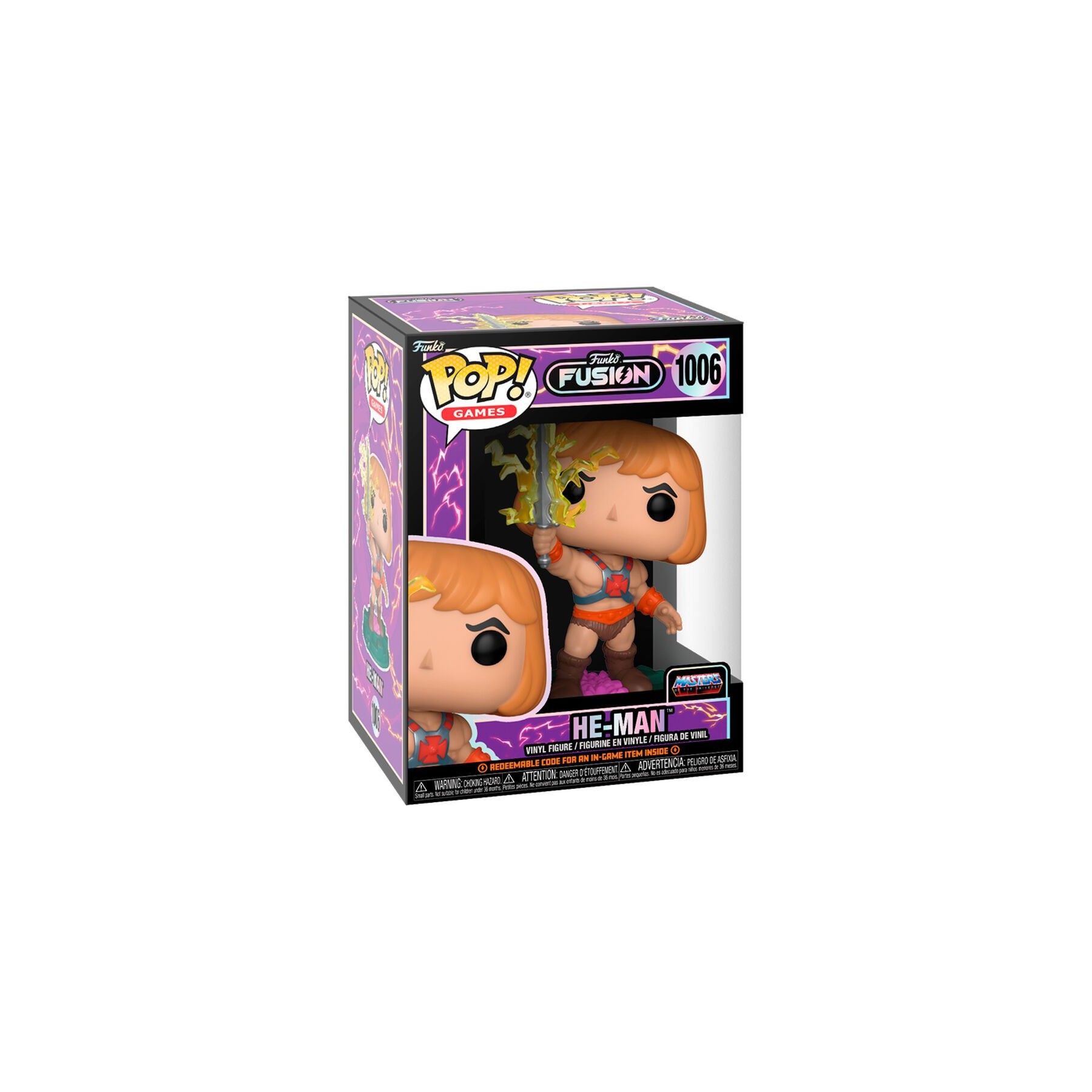 Figura POP Funko Fusion Masters of the Universe He-Man