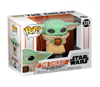 Funko POP Star Wars Mandalorian The Child with Cup