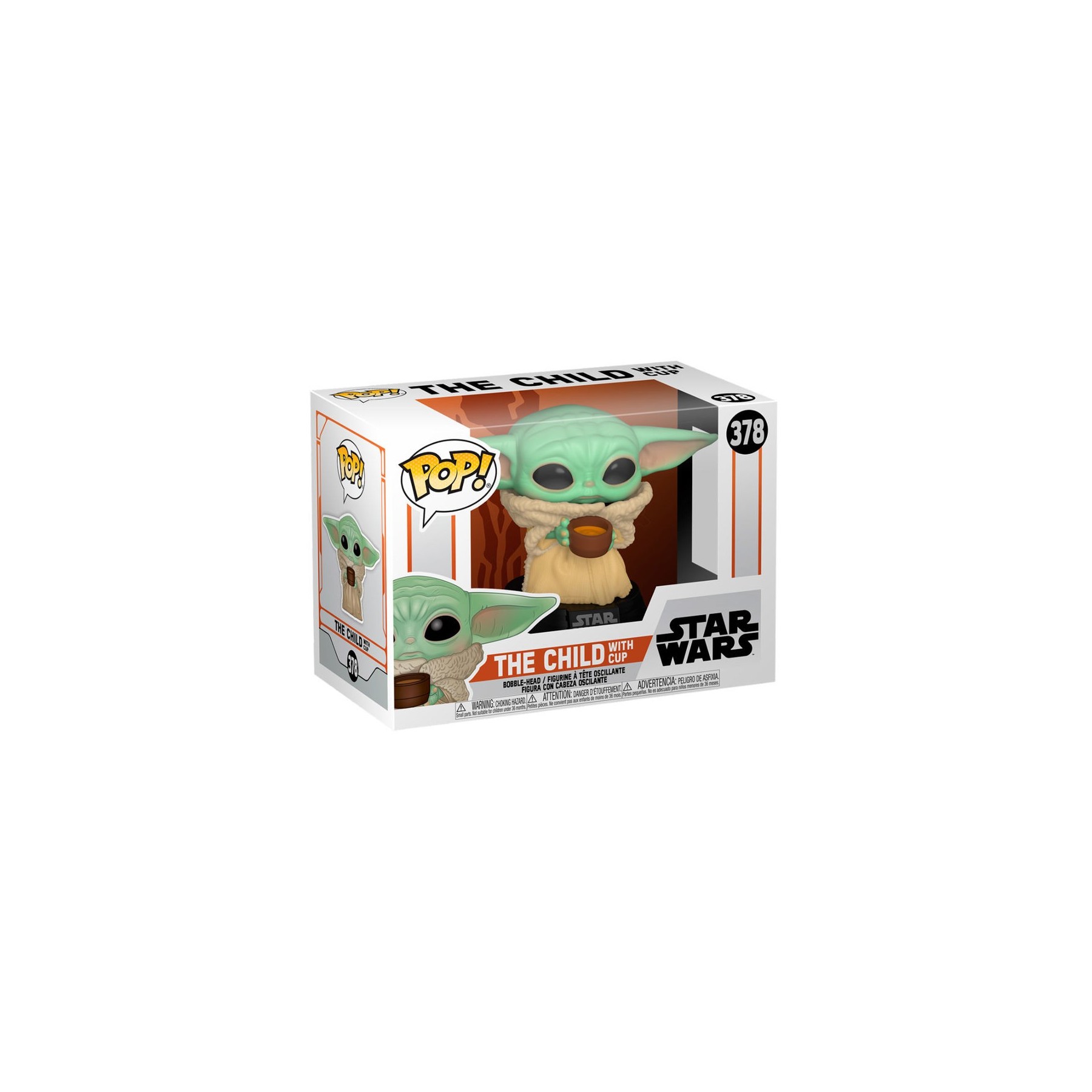 Funko POP Star Wars Mandalorian The Child with Cup