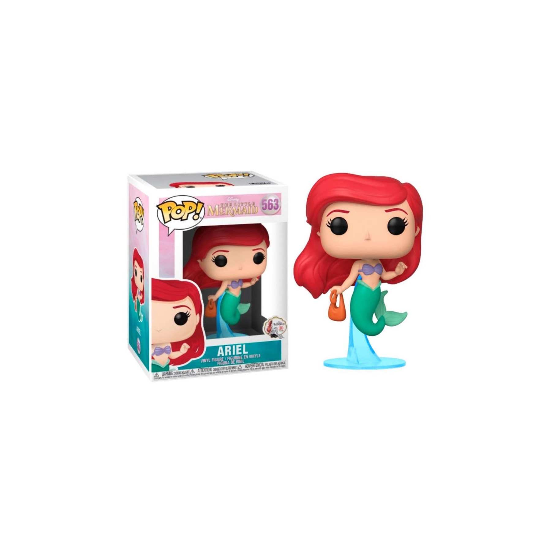 Figura Pop Disney La Sirenita Ariel With Bag