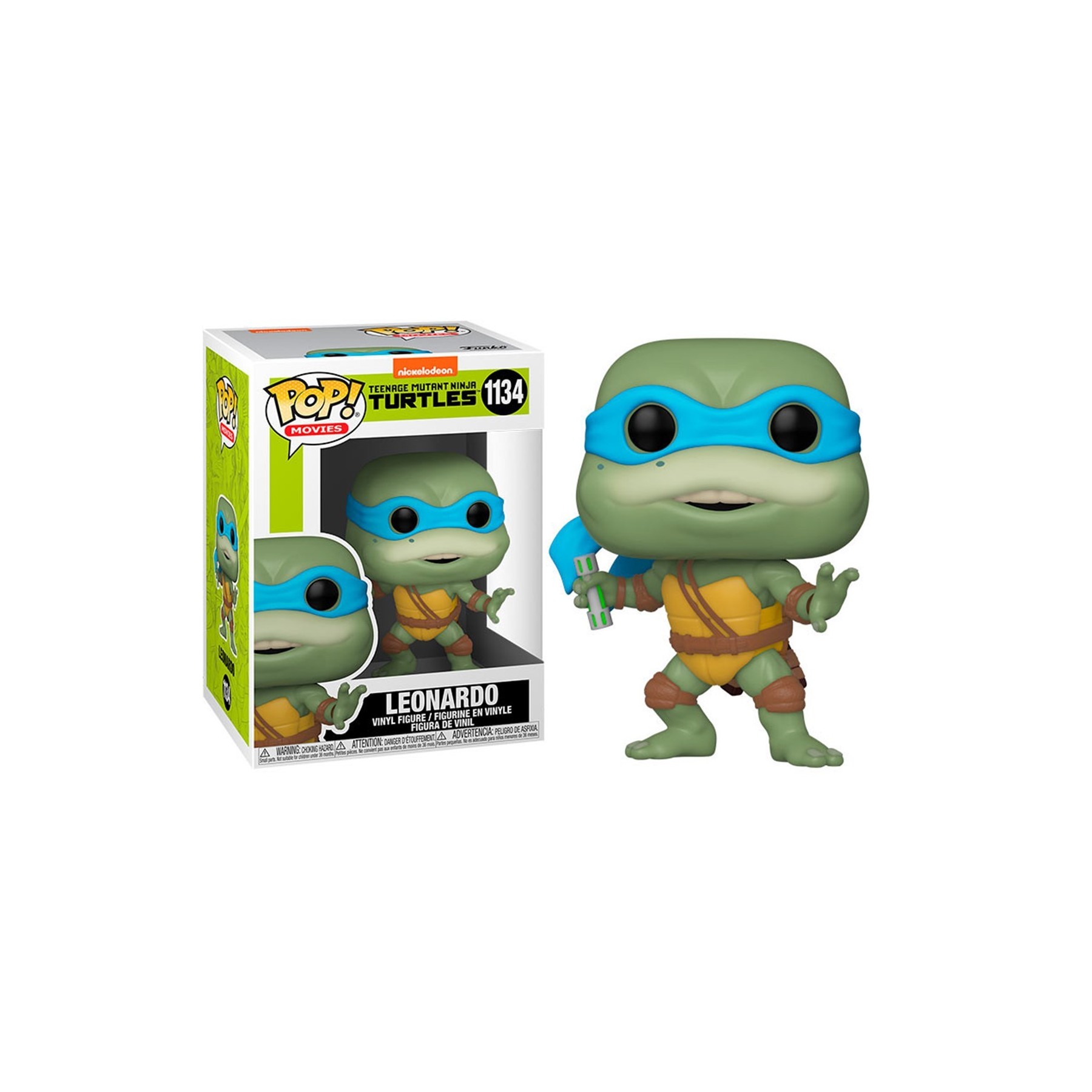 Figura Funko Pop Tortugas Ninja 2 Leonardo