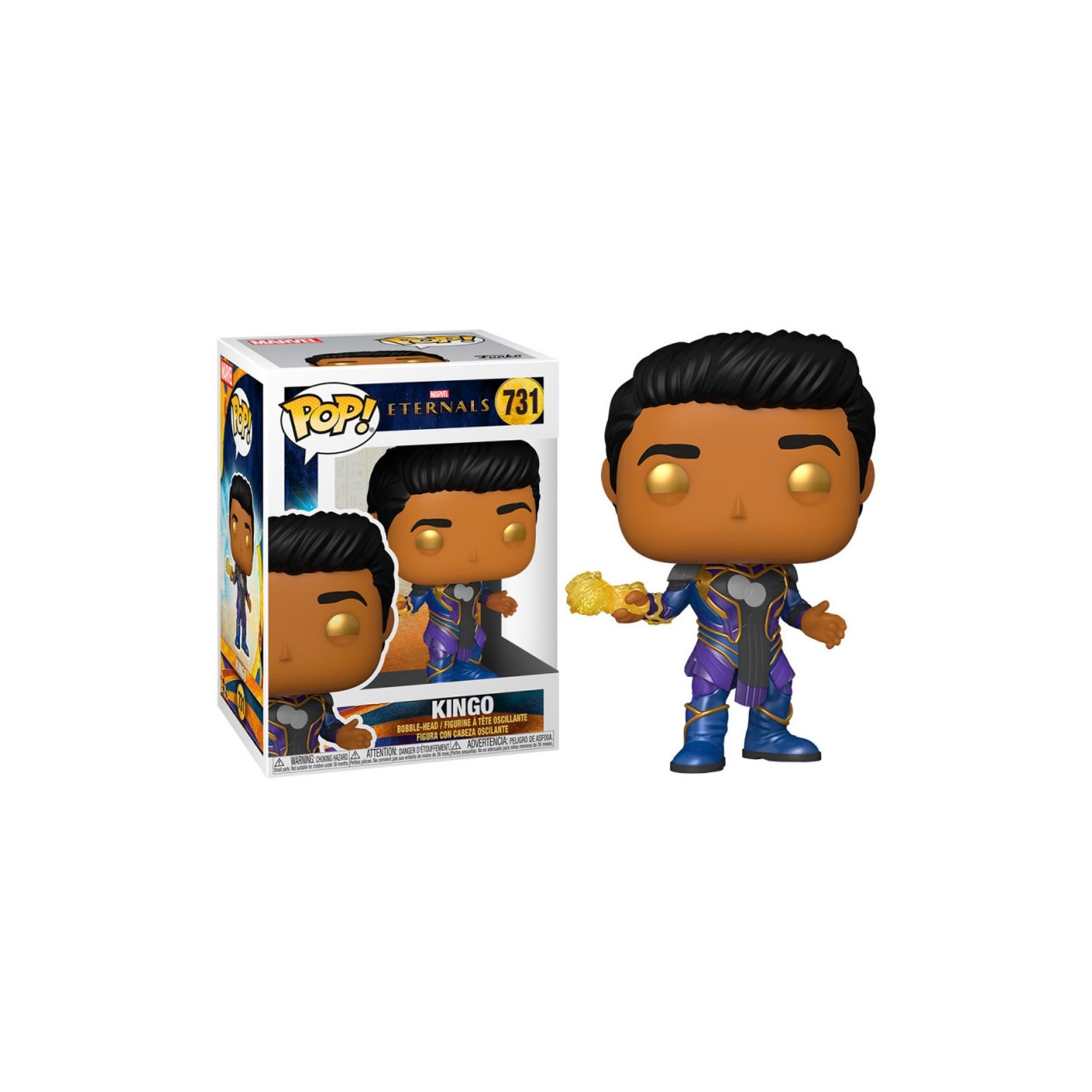 Figura Funko Pop Marvel Eternals Kingo