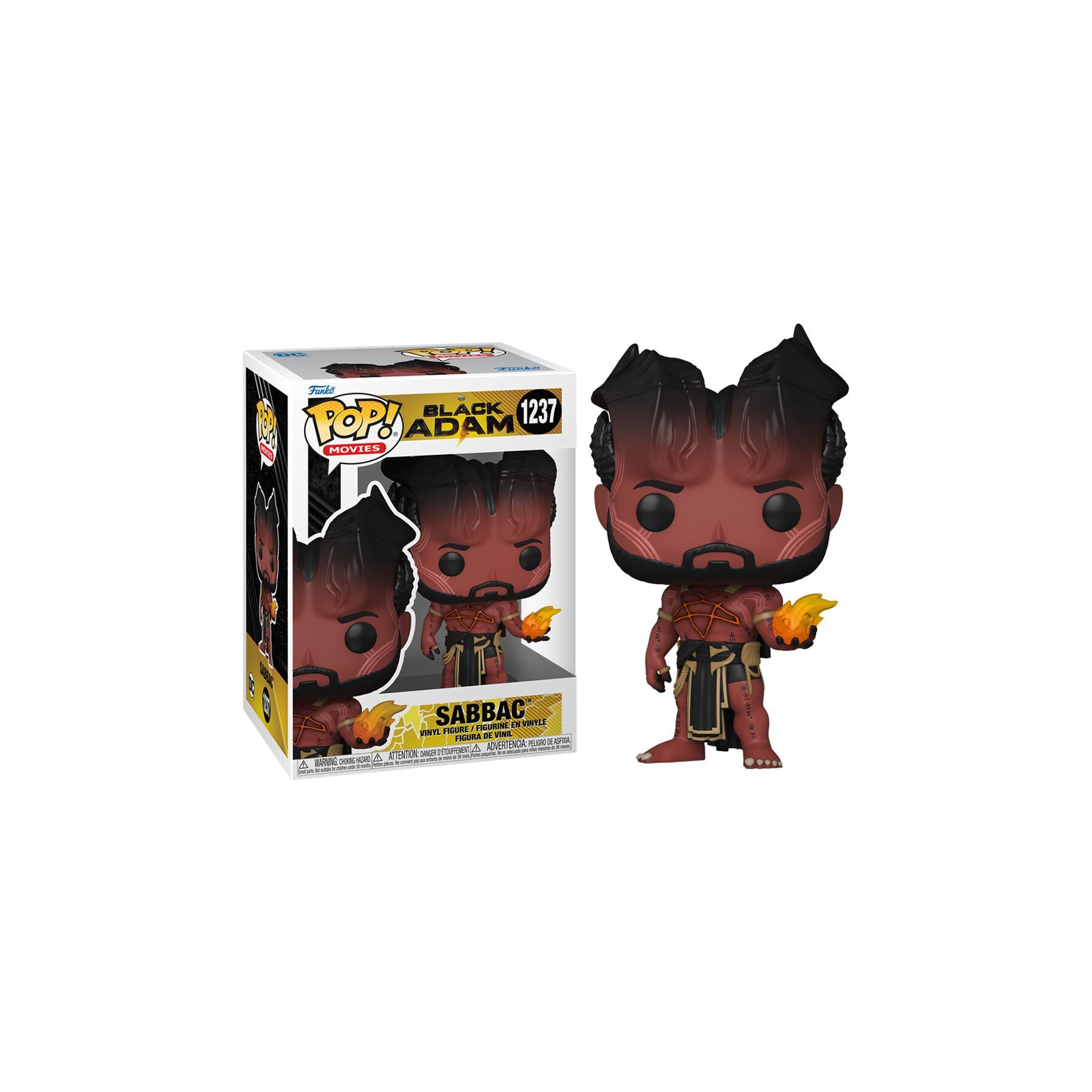 Figura Pop Dc Comics Black Adam Sabbac