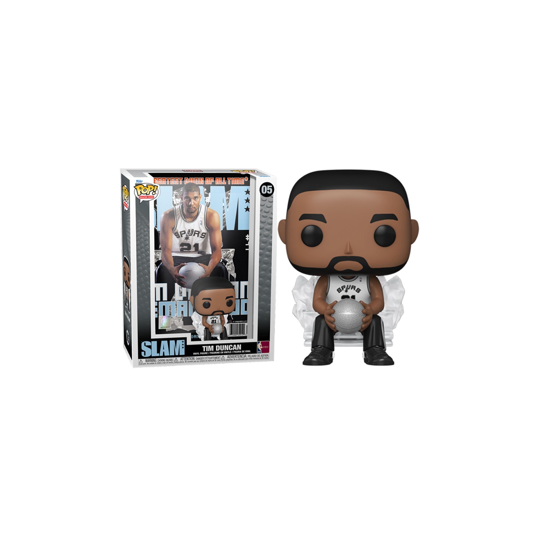 Figura Pop Nba Slam Tim Duncan
