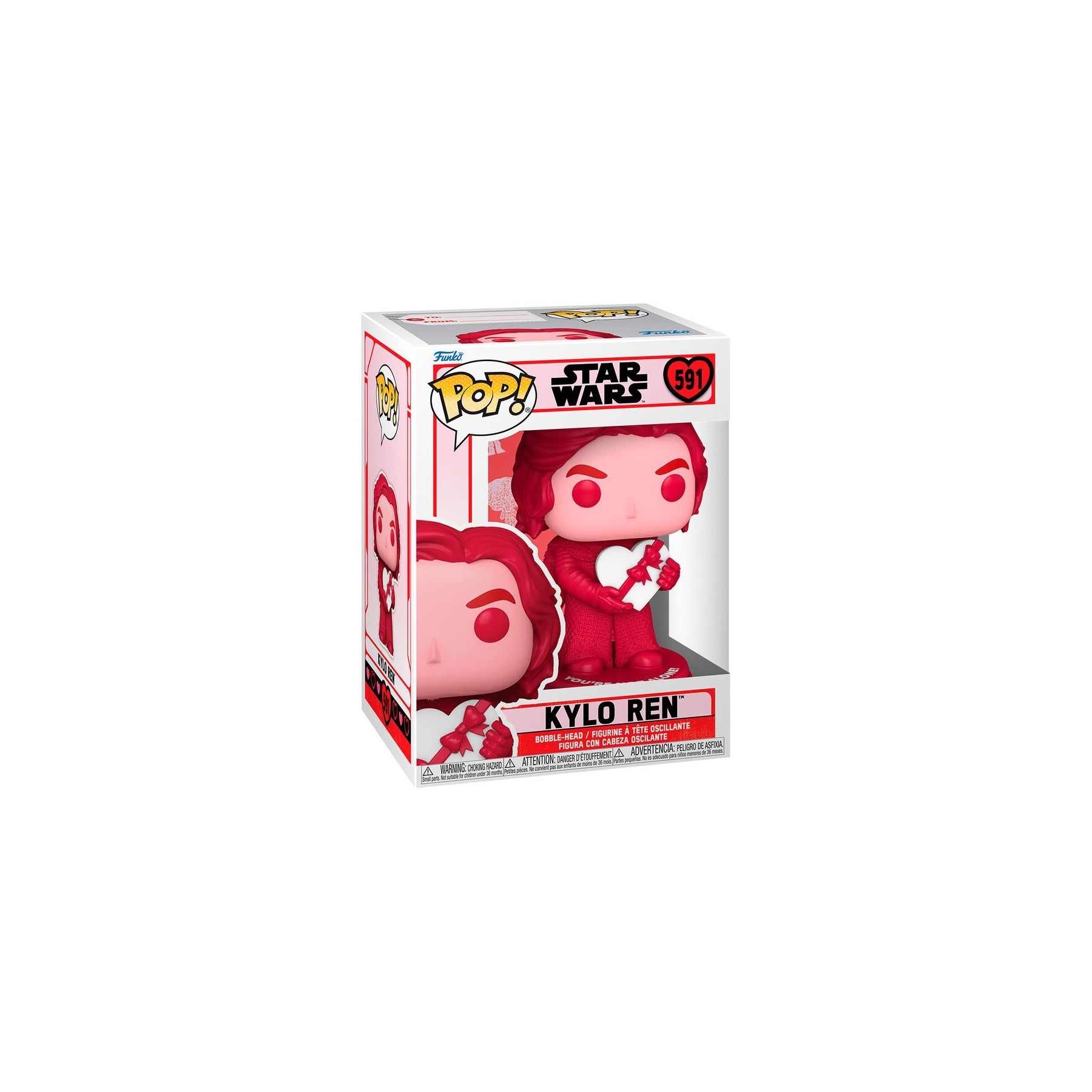 Figura Pop Star Wars Valentines Kylo Ren