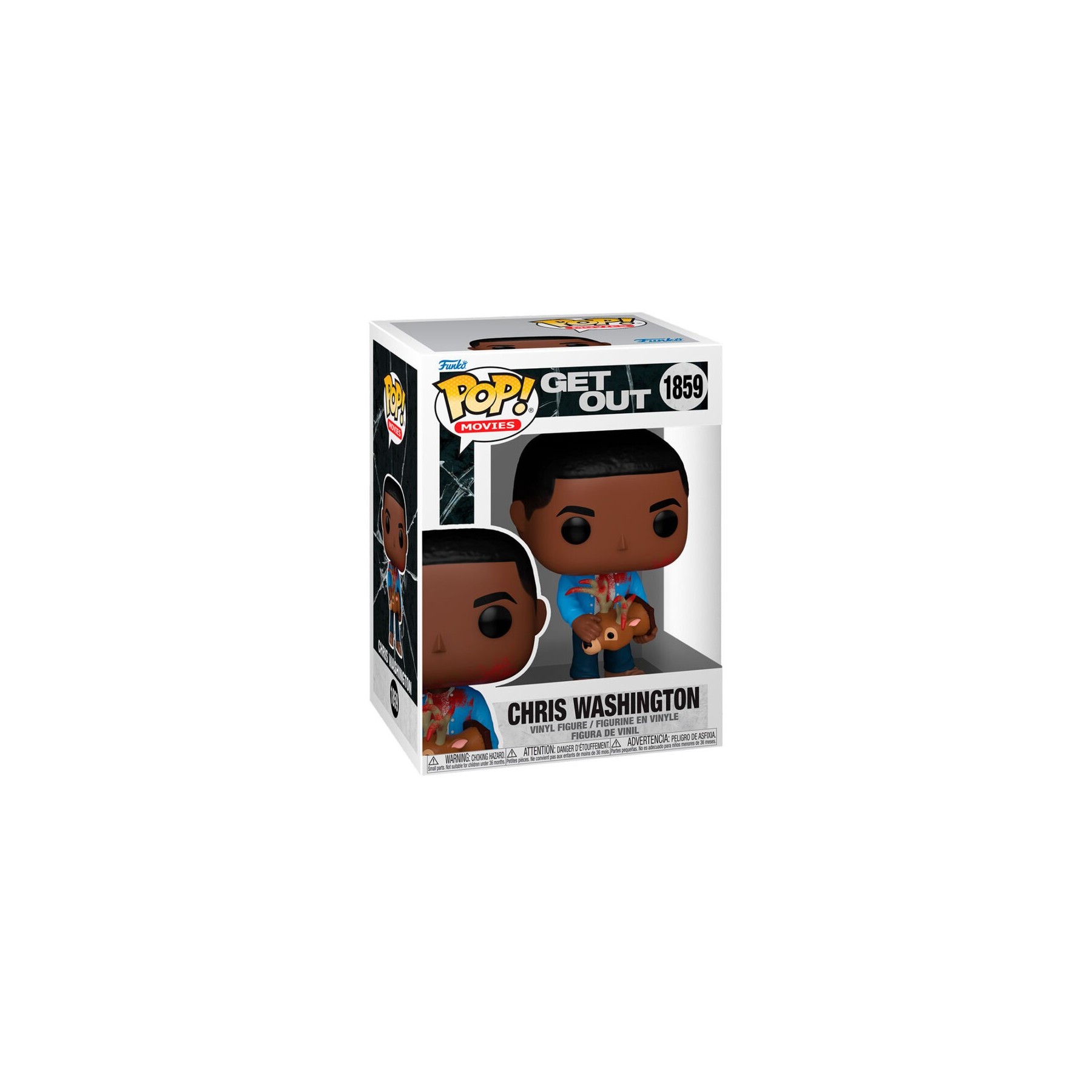 Figura Pop Get Out Chris Washington With Deer