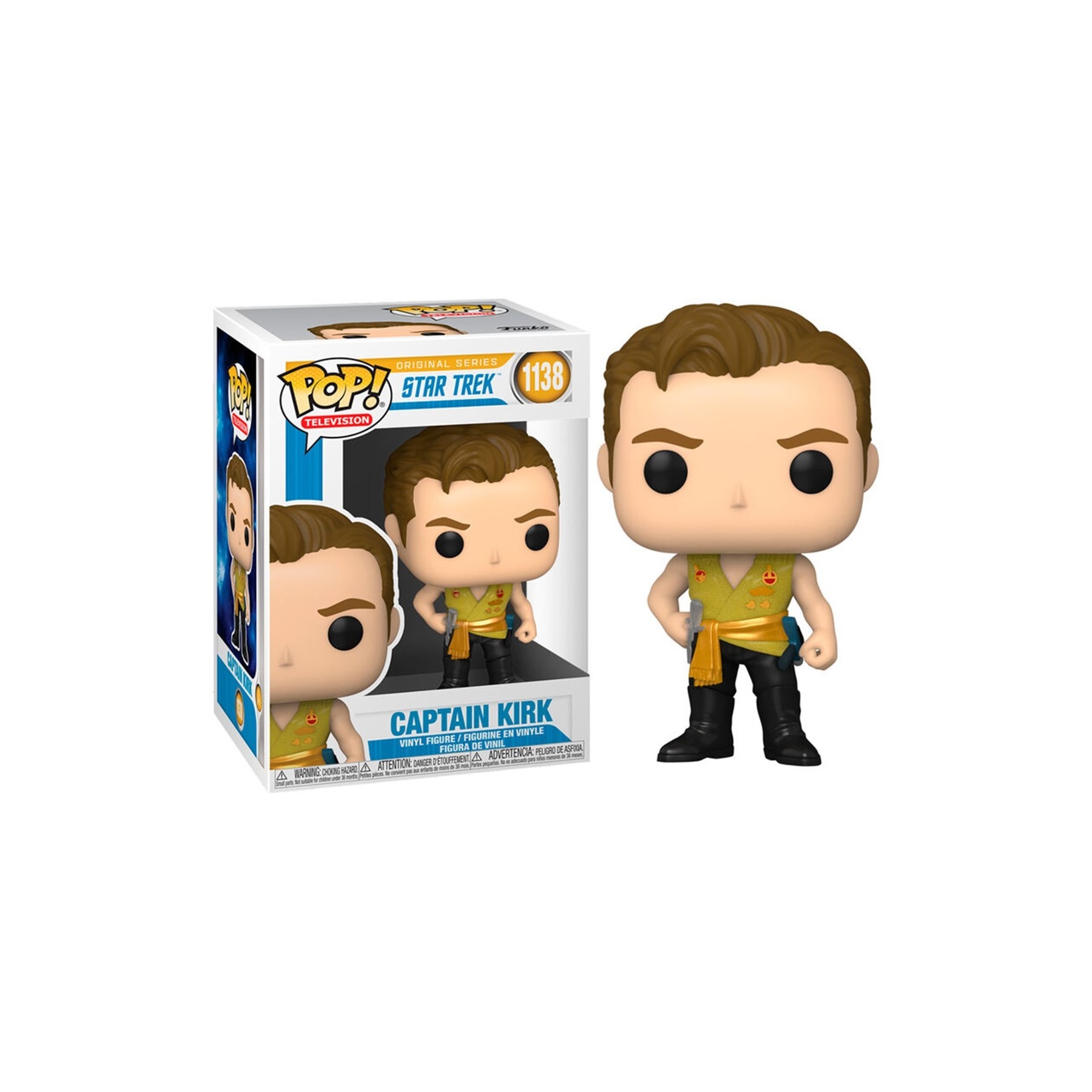 Funko Pop Series Tv Star Trek Capitan Kirk Mirror Outfit 558