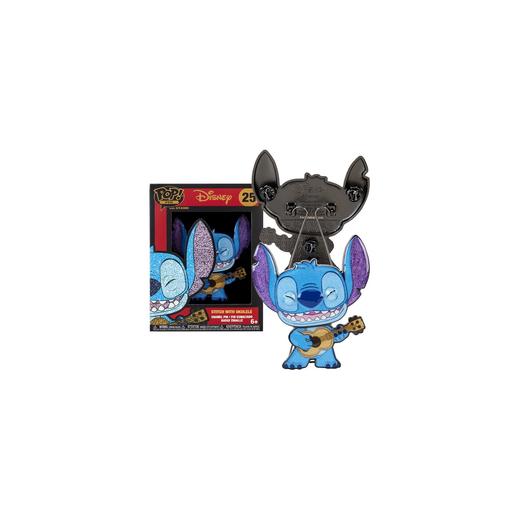 Lilo & Stitch -  Pin Stitch With Ukelele
