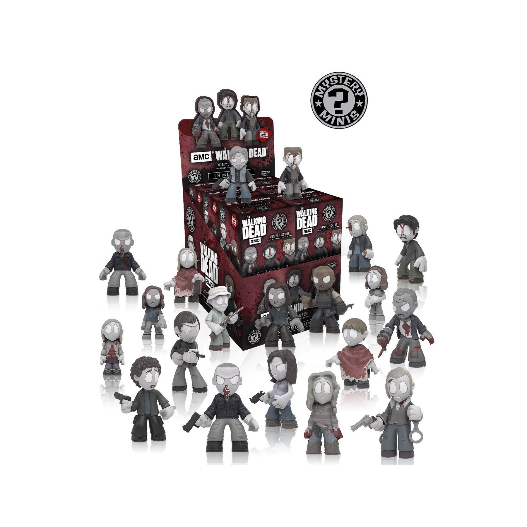 The Walking Dead: In Memoriam - Mystery Minis X12