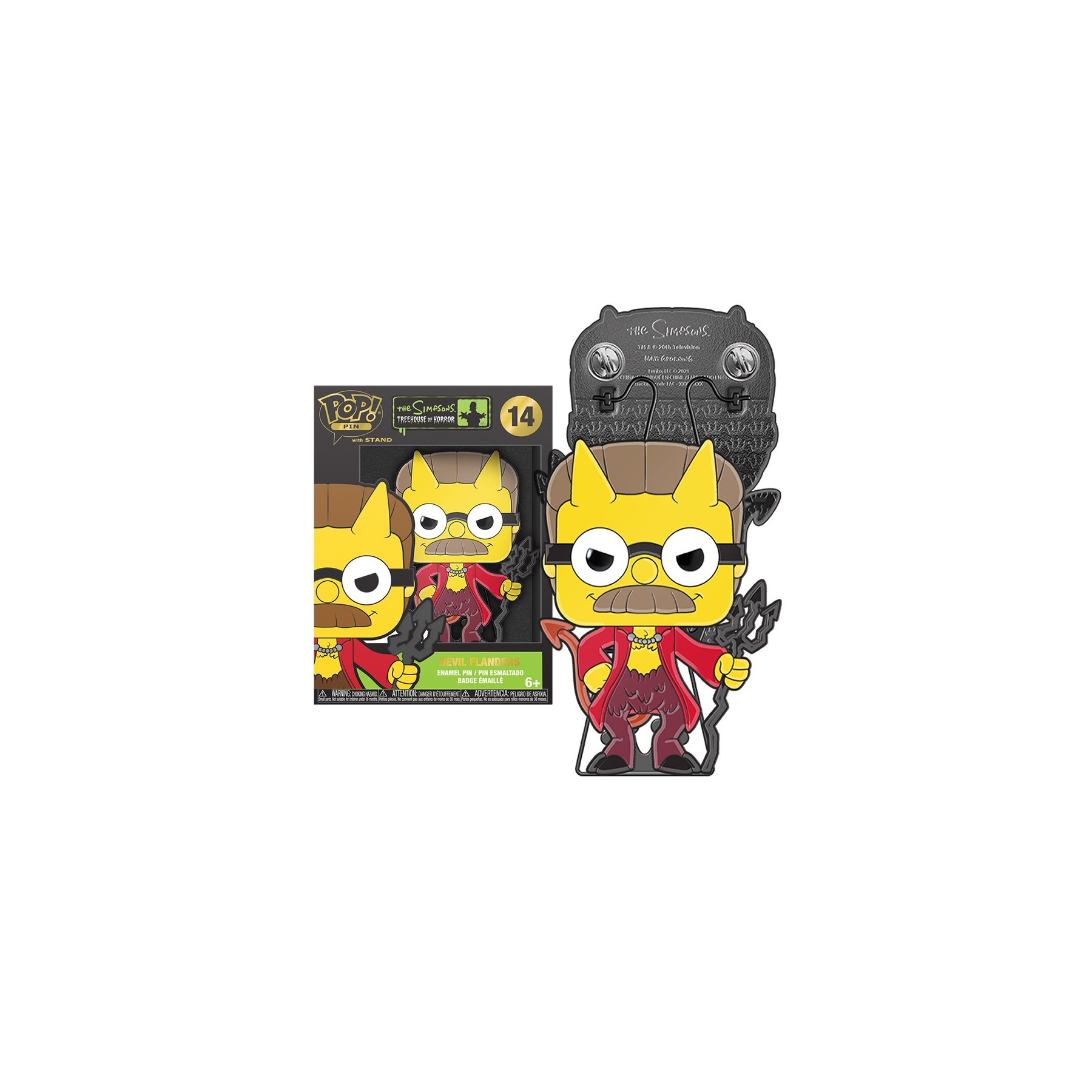 Los Simpsons - Pin Devil Flanders Lpp Horror