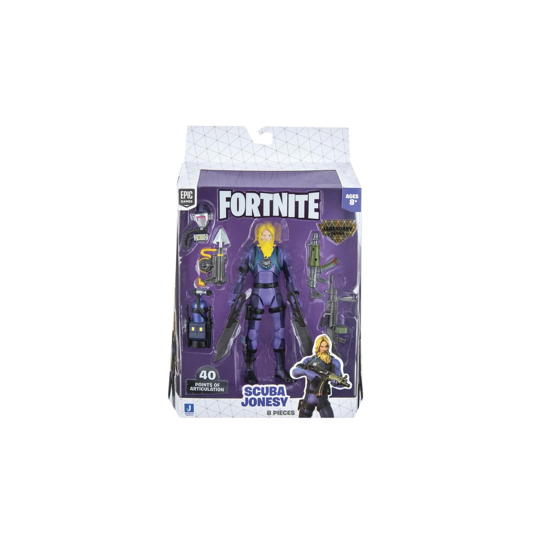 Fortnite - Figura 15 Cm Scuba Jonesy Legendary Series