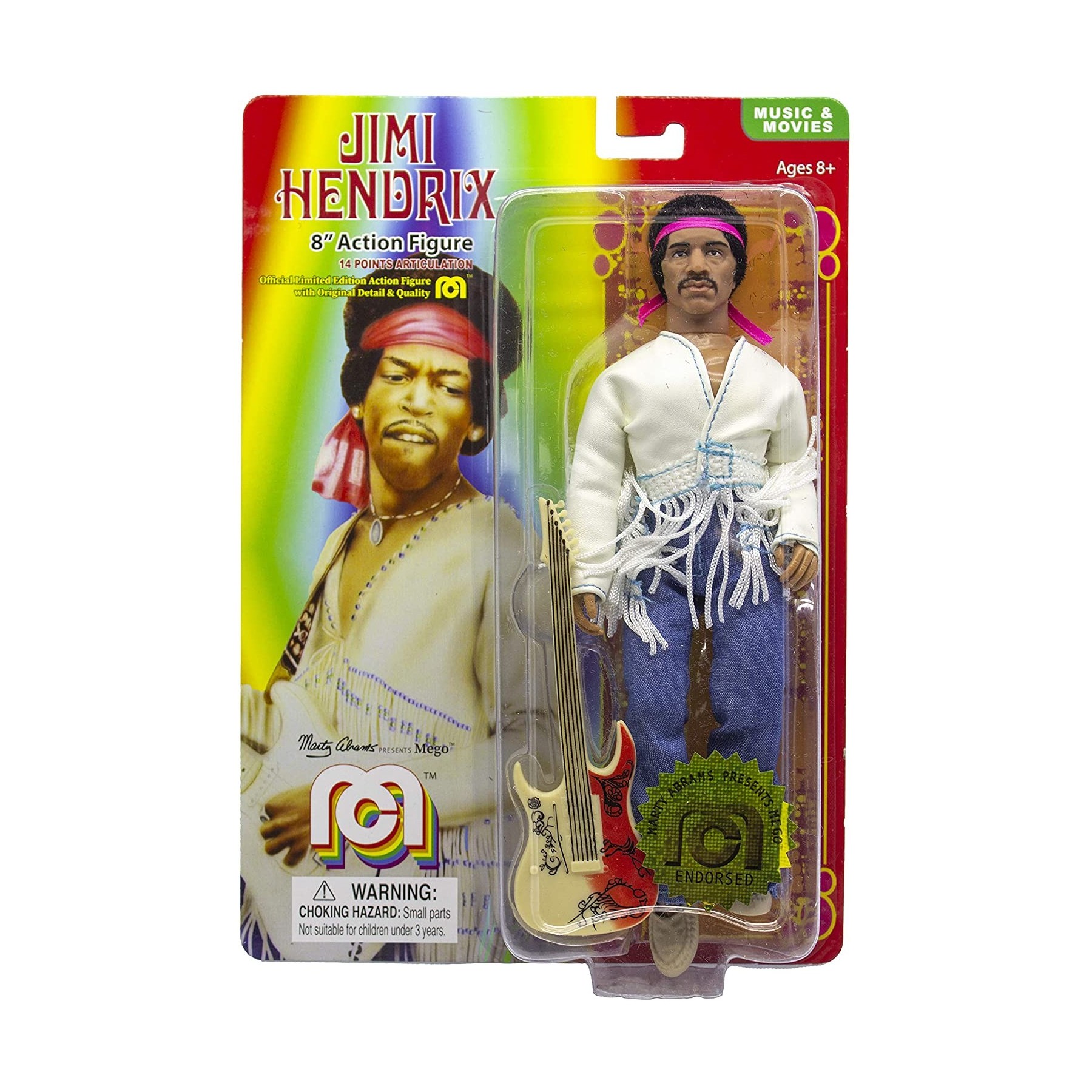 Jimi Hendrix - Figura Jimi Hendrix 20 Cm