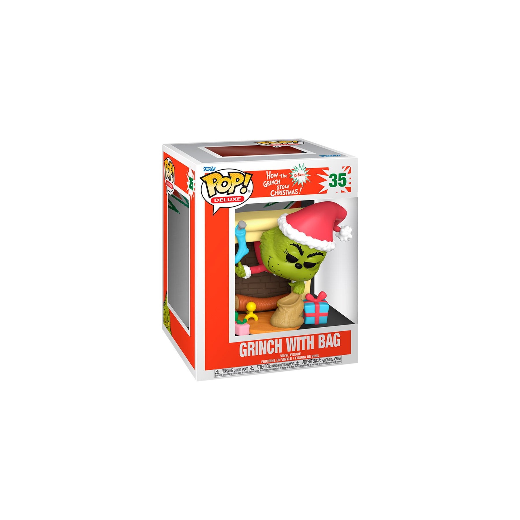 Figura POP Deluxe The Grinch with Bag