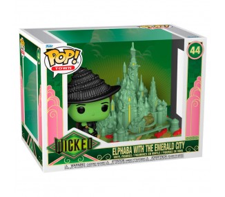 Figura POP Town Wicked Elphaba with the Emerald City