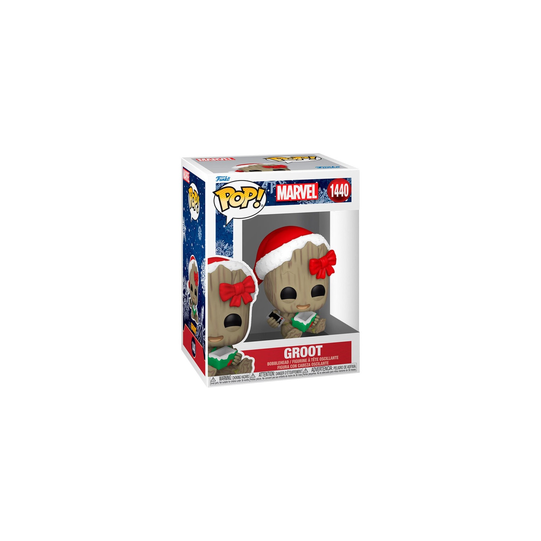 Figura POP Marvel Groot with Present