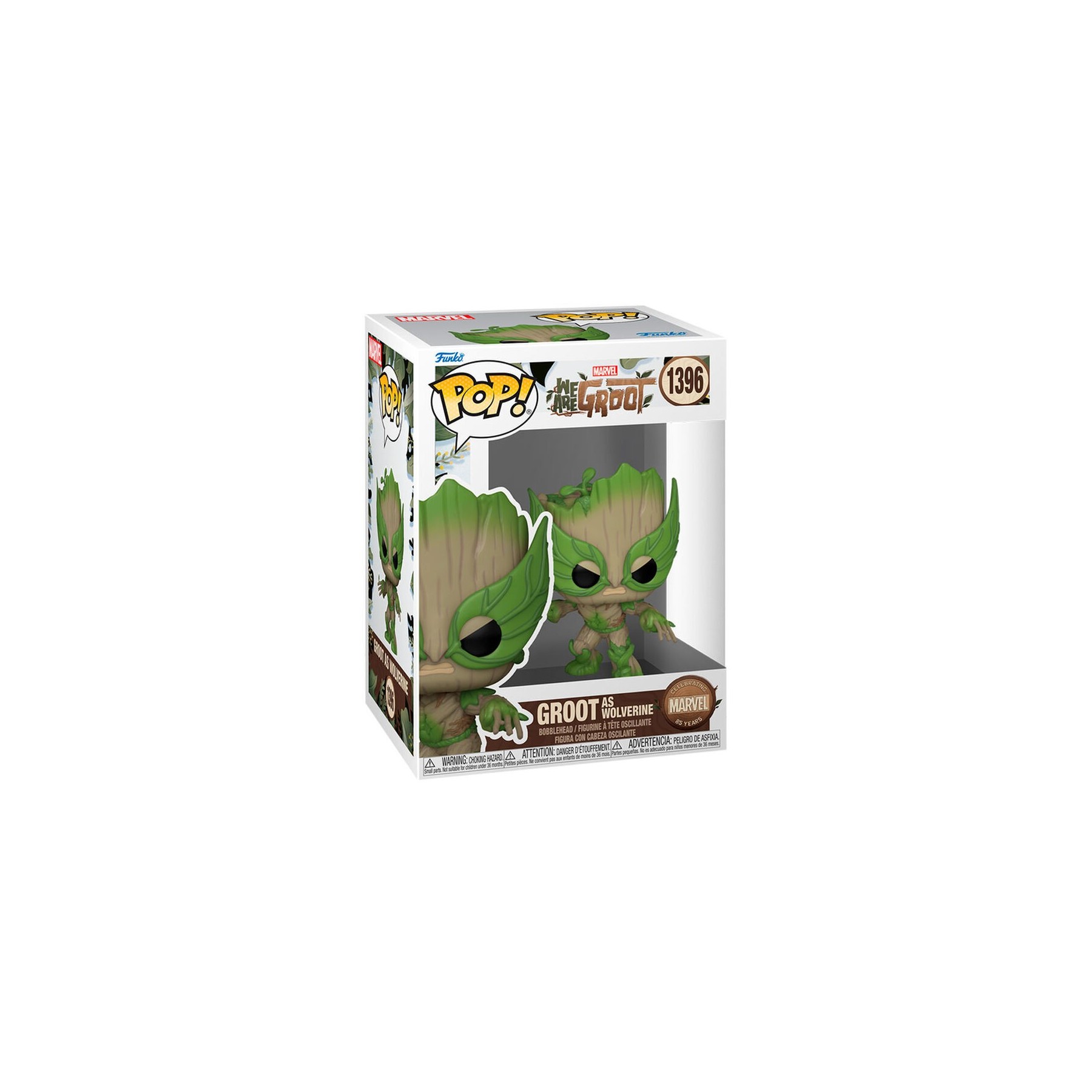 Figura POP Marvel We Are Groot - Groot as Wolverine