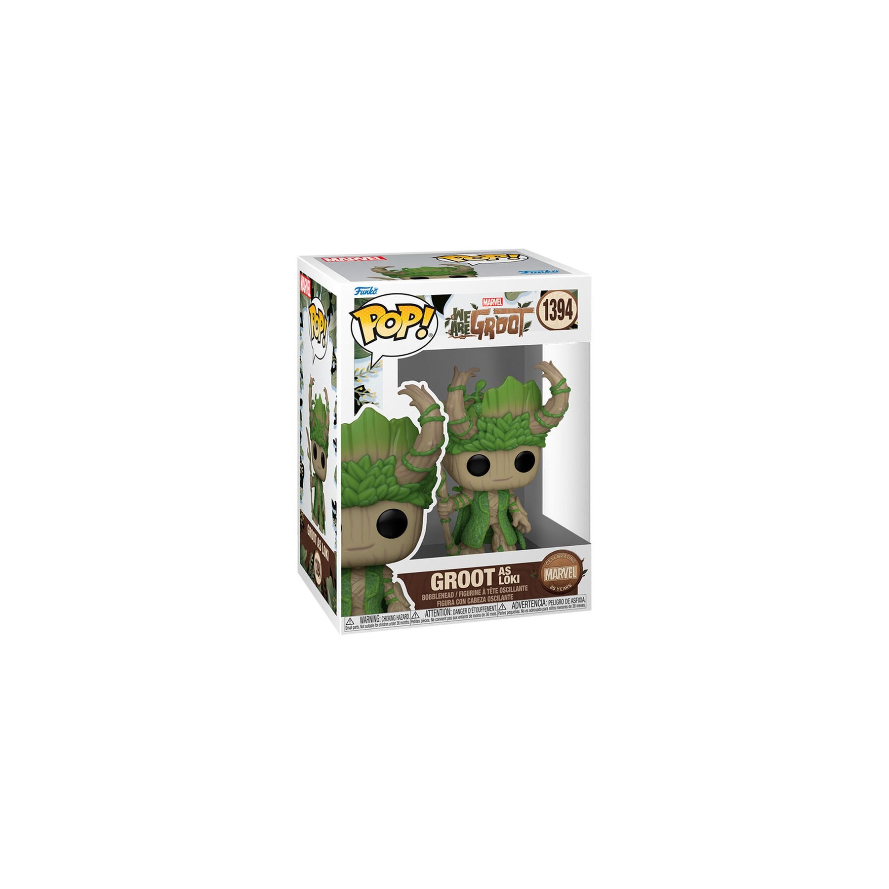 Figura POP Marvel We Are Groot - Groot as Loki
