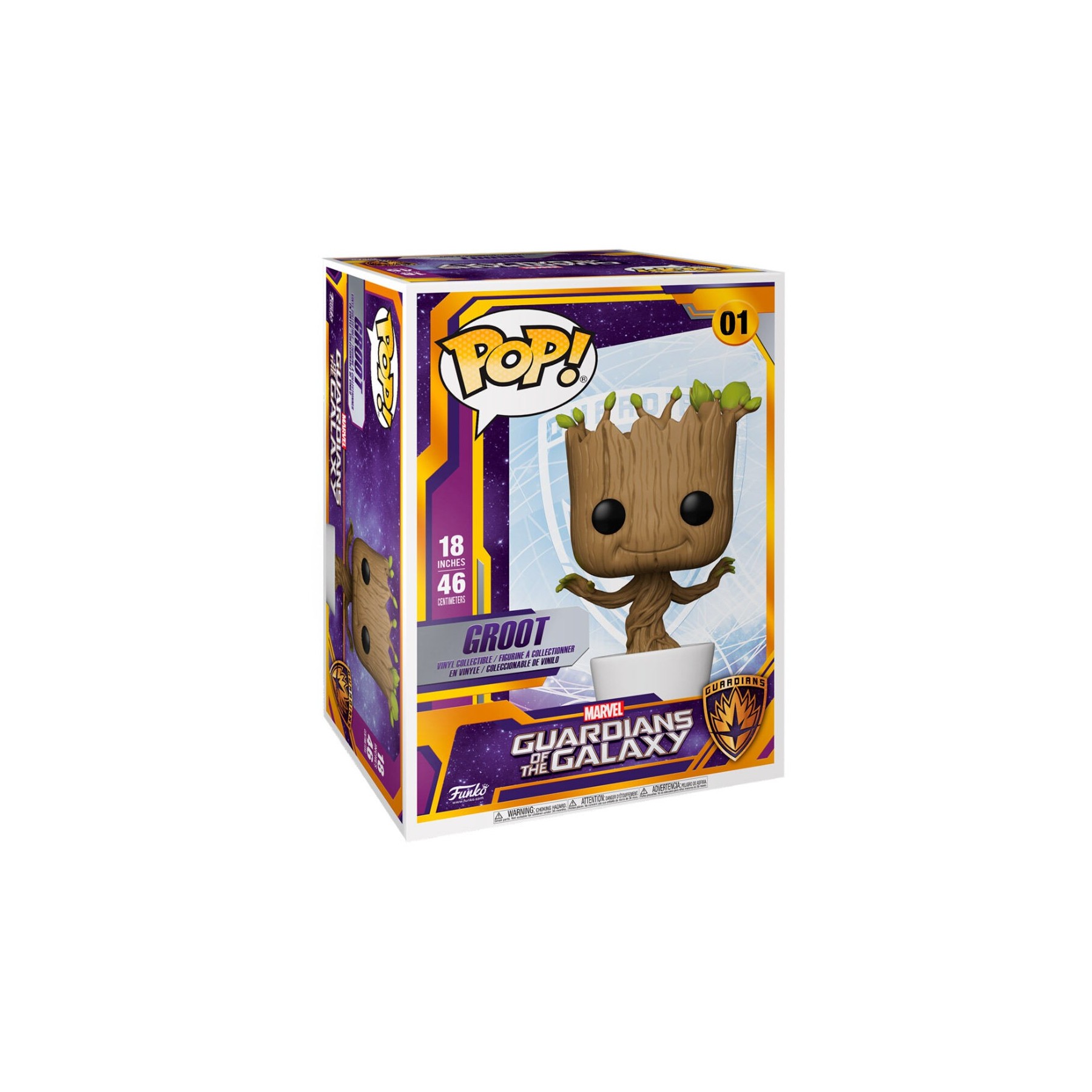 Figura POP Marvel Guardians of the Galaxy Dancing Groot 45cm