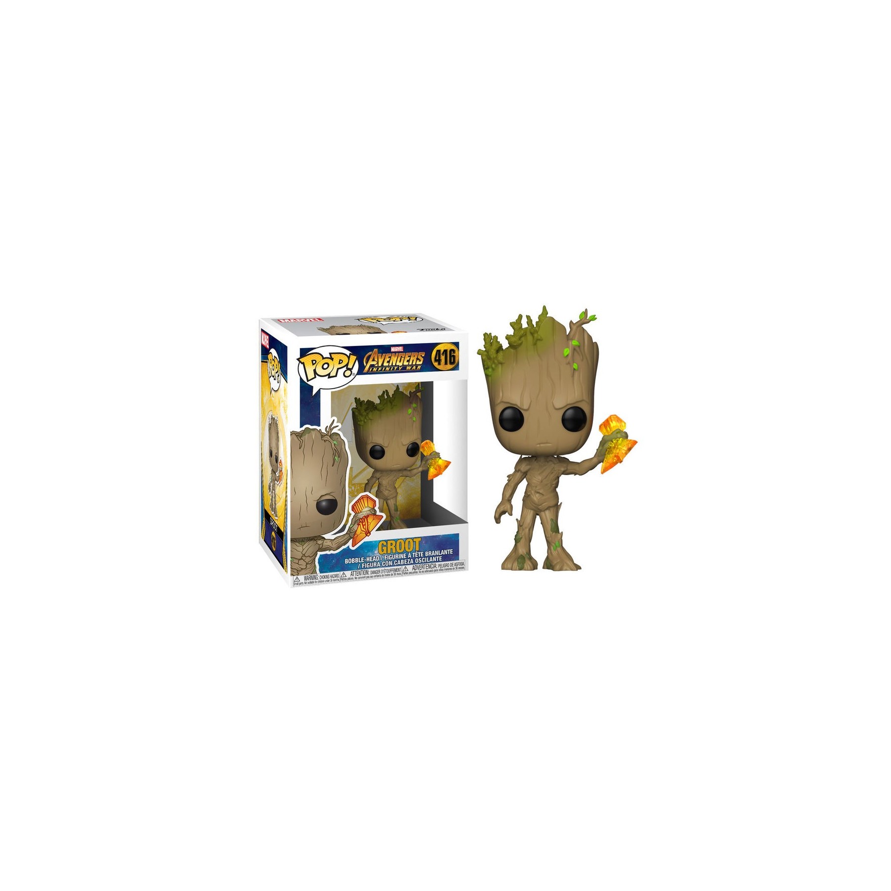 Figura POP Marvel Infinity War Groot Stormbreaker